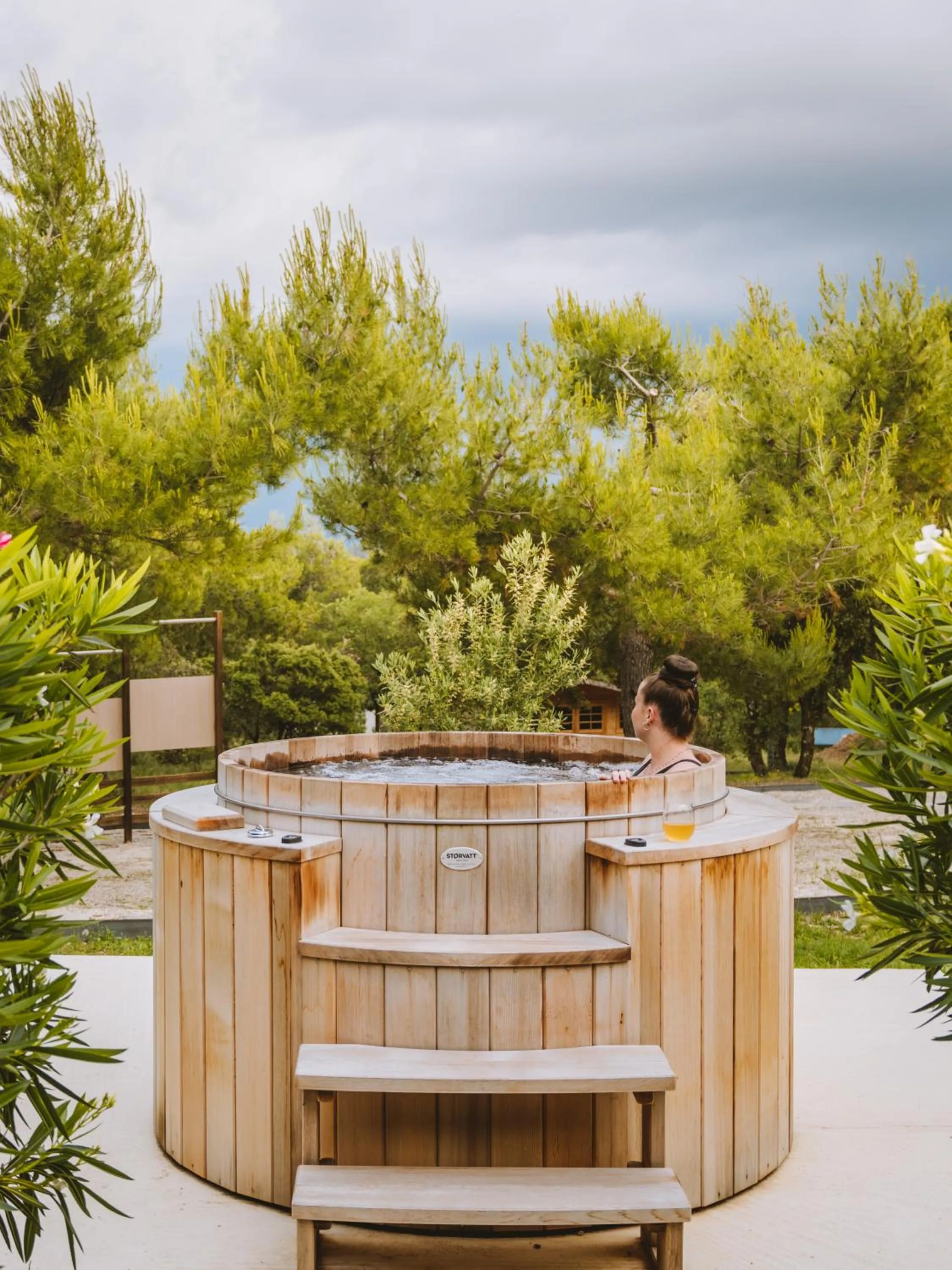 Garden in Le Phébus & Spa – Relais & Châteaux