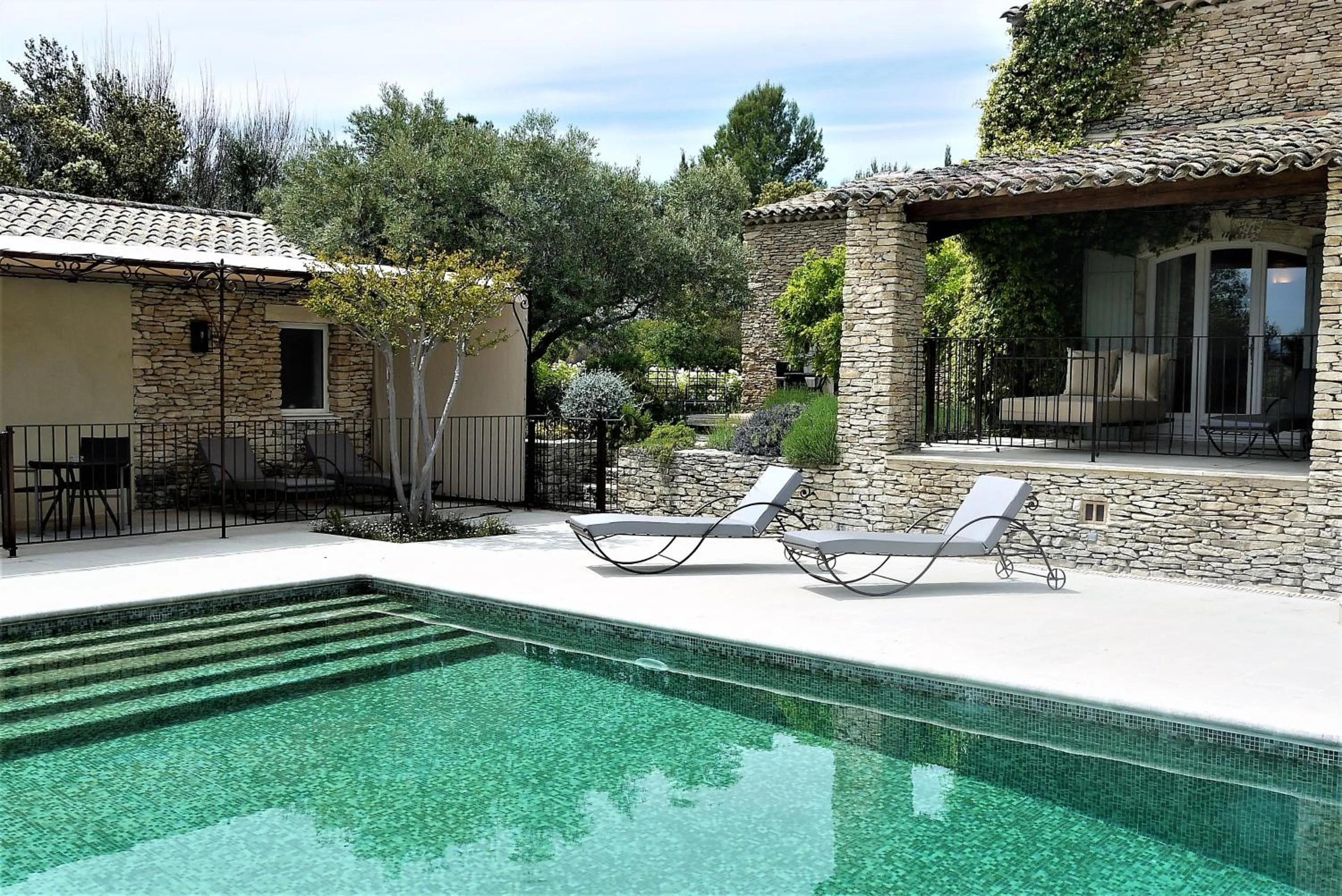 Swimming pool in Le Phébus & Spa – Relais & Châteaux