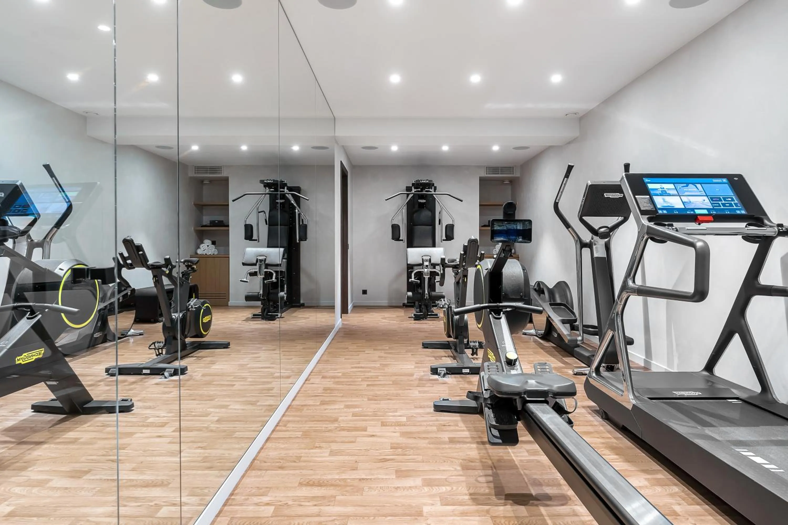 Fitness centre/facilities in Villa Cosy, hotel & spa