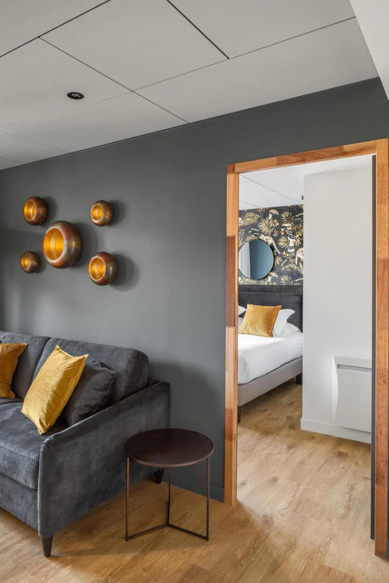 Bed in Edgar Hôtel & Spa - Table Gastronomique