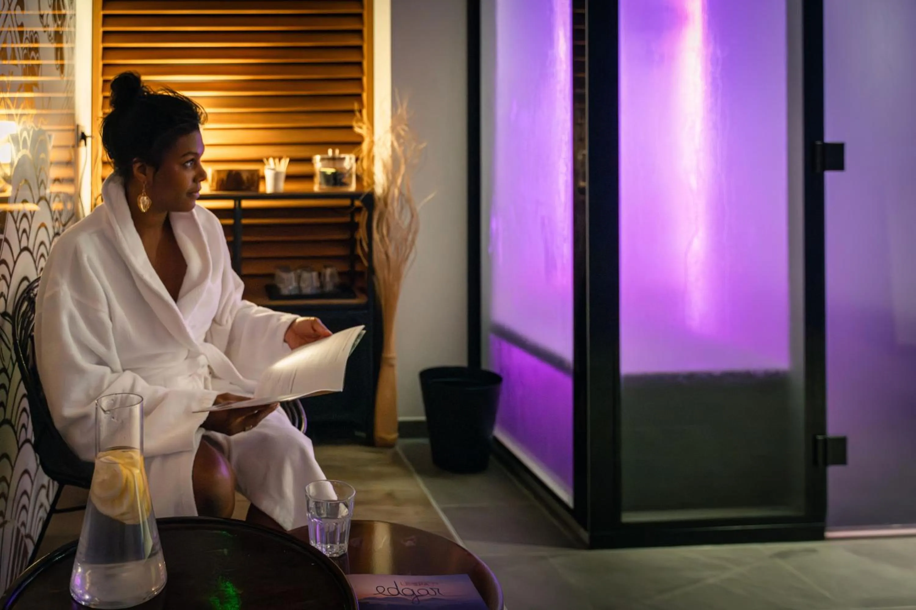 Spa and wellness centre/facilities in Edgar Hôtel & Spa - Table Gastronomique