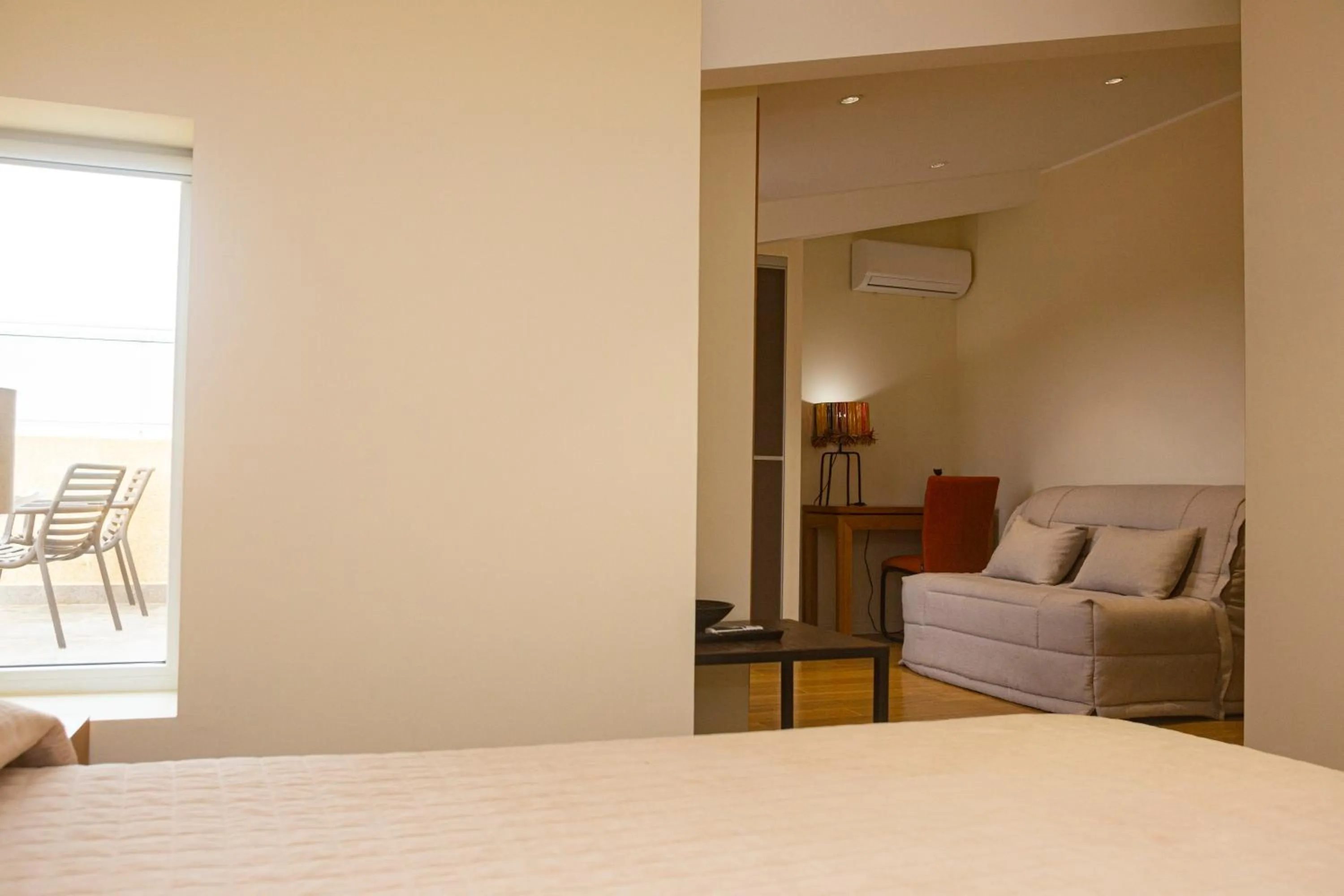 Bed in Hotel Cesario