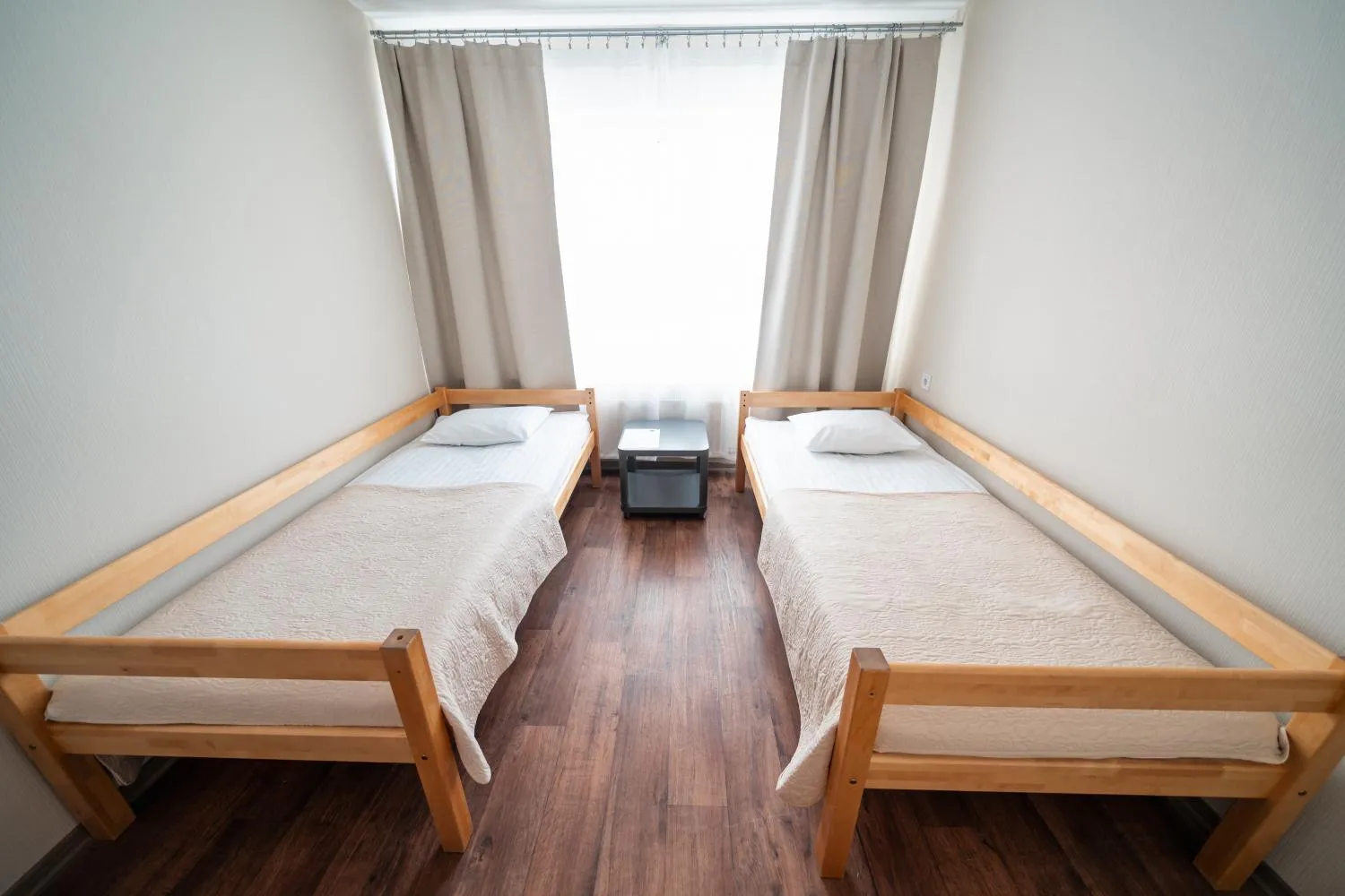 Bed in Hotel Mezaparks