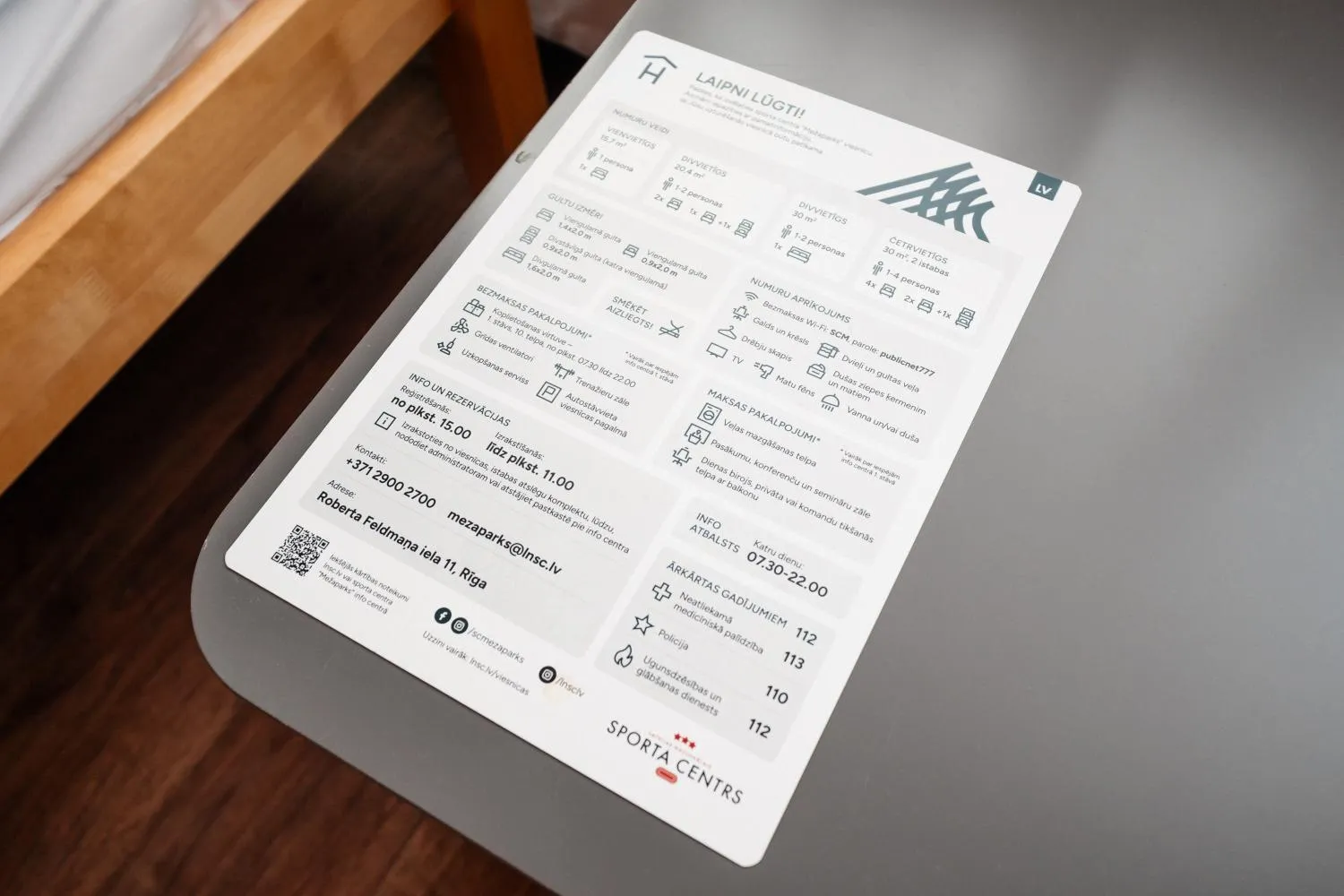 Property logo or sign in Hotel Mezaparks