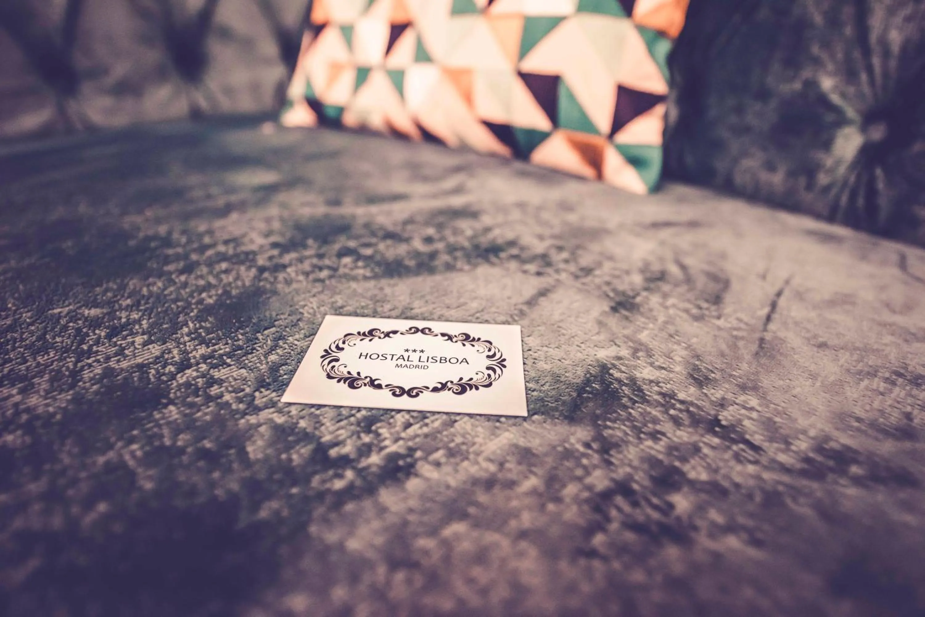 Lobby or reception in Hostal Lisboa