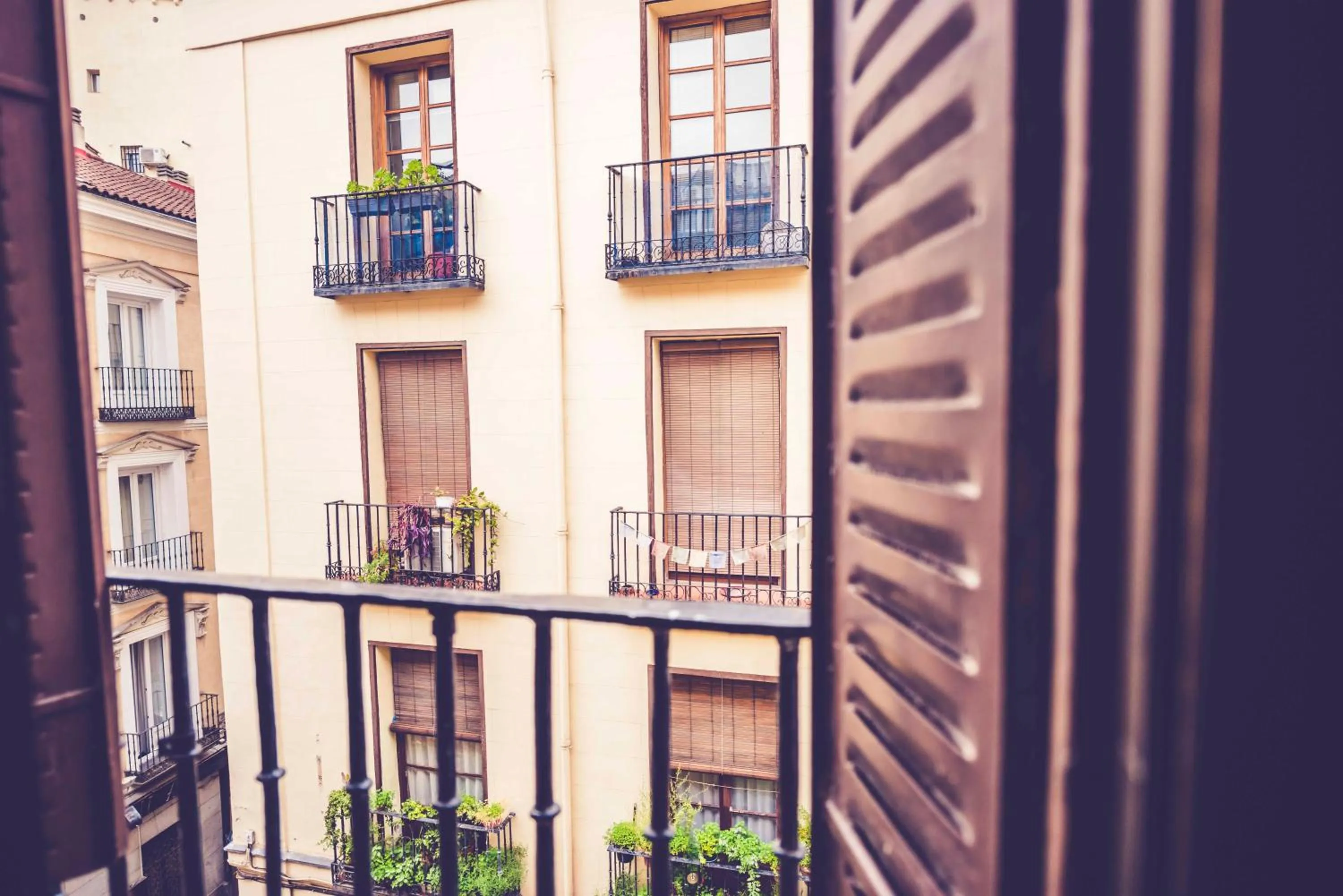 City view in Hostal Lisboa