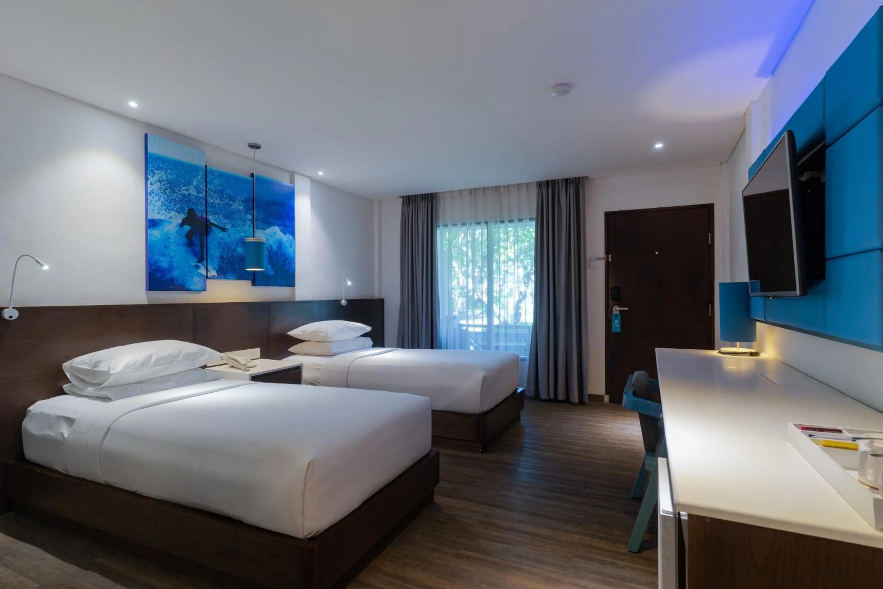 Bedroom, Bed in SOL by Meliá Kuta Bali