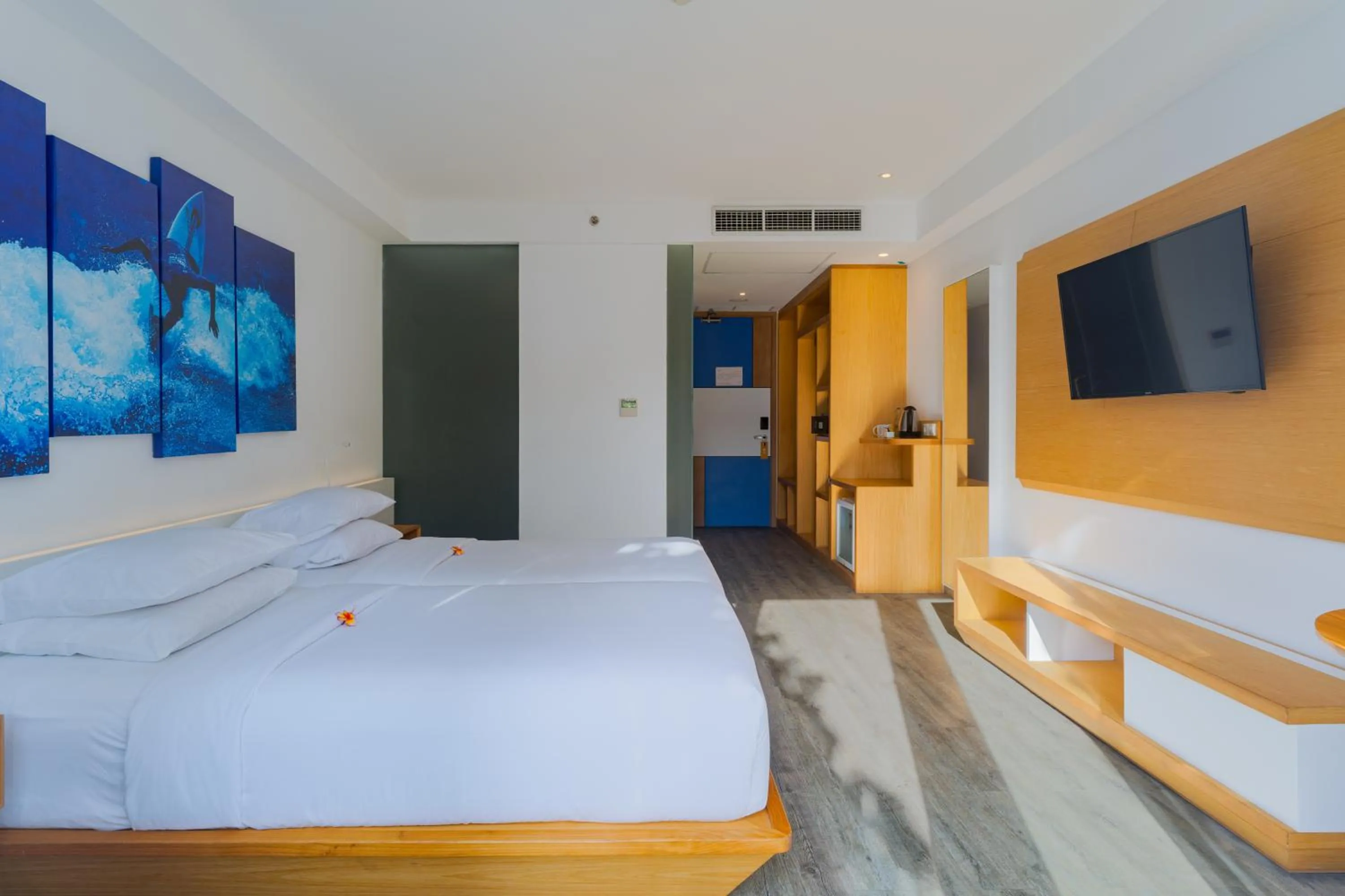 Bedroom, Bed in SOL by Meliá Kuta Bali