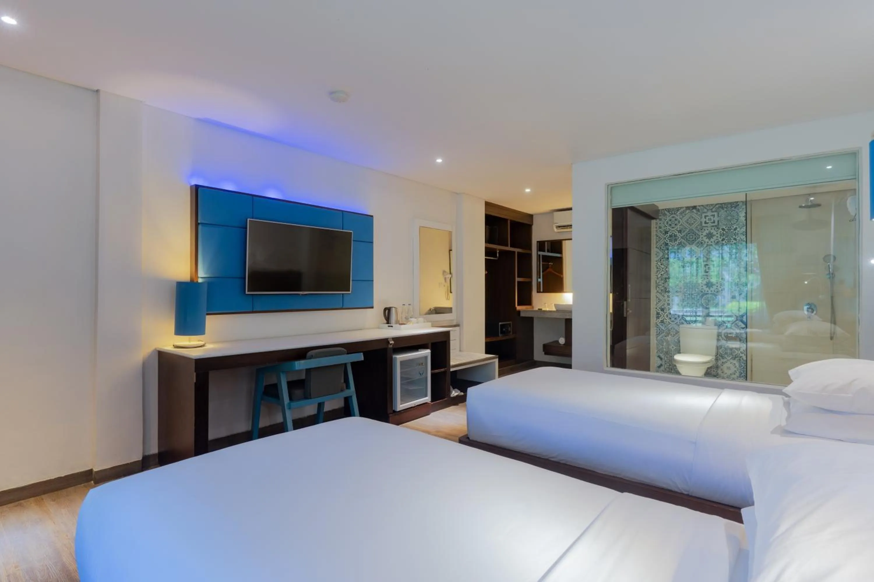 Bedroom, Bed in SOL by Meliá Kuta Bali