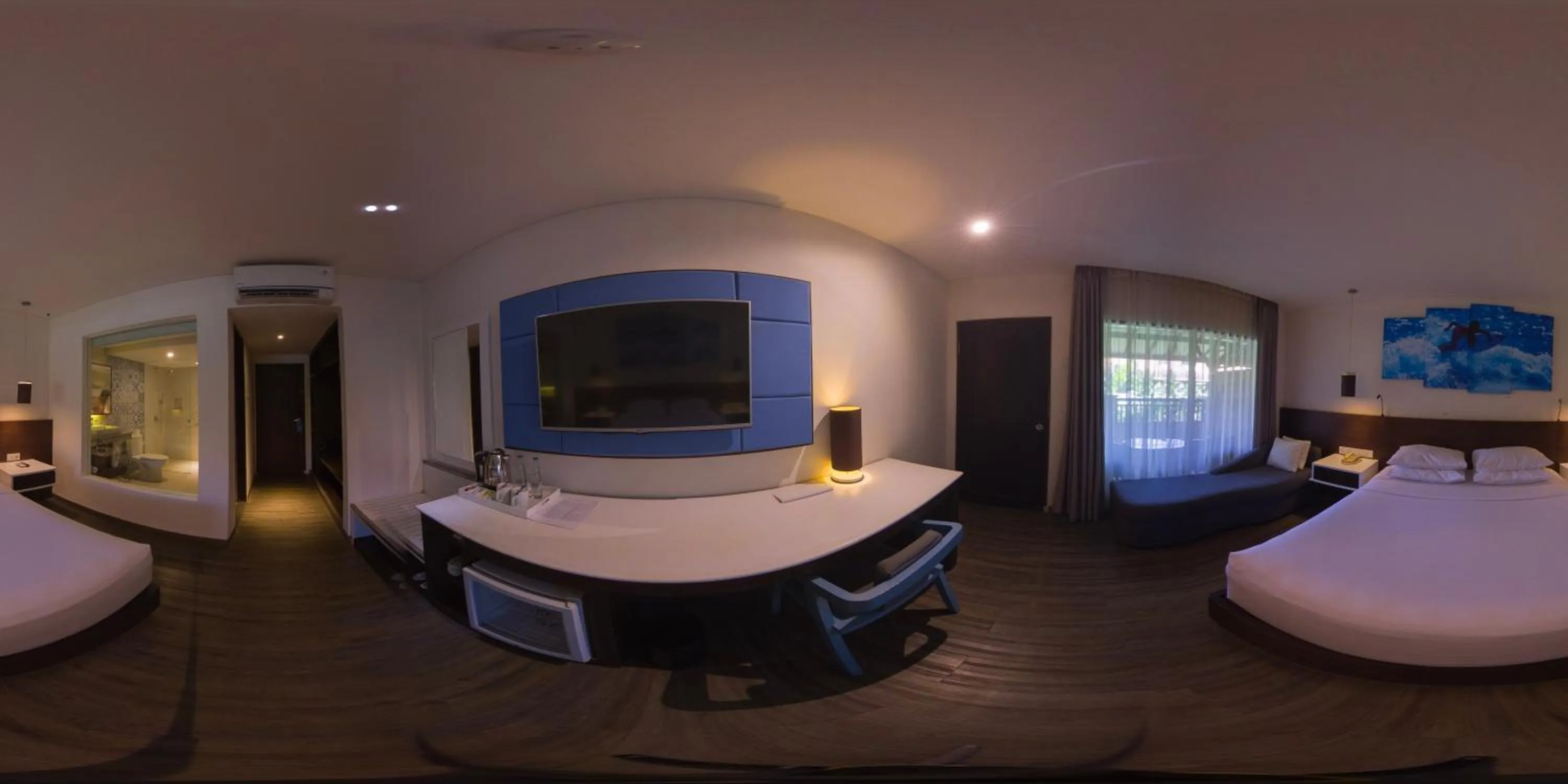 Bedroom, Bed in SOL by Meliá Kuta Bali