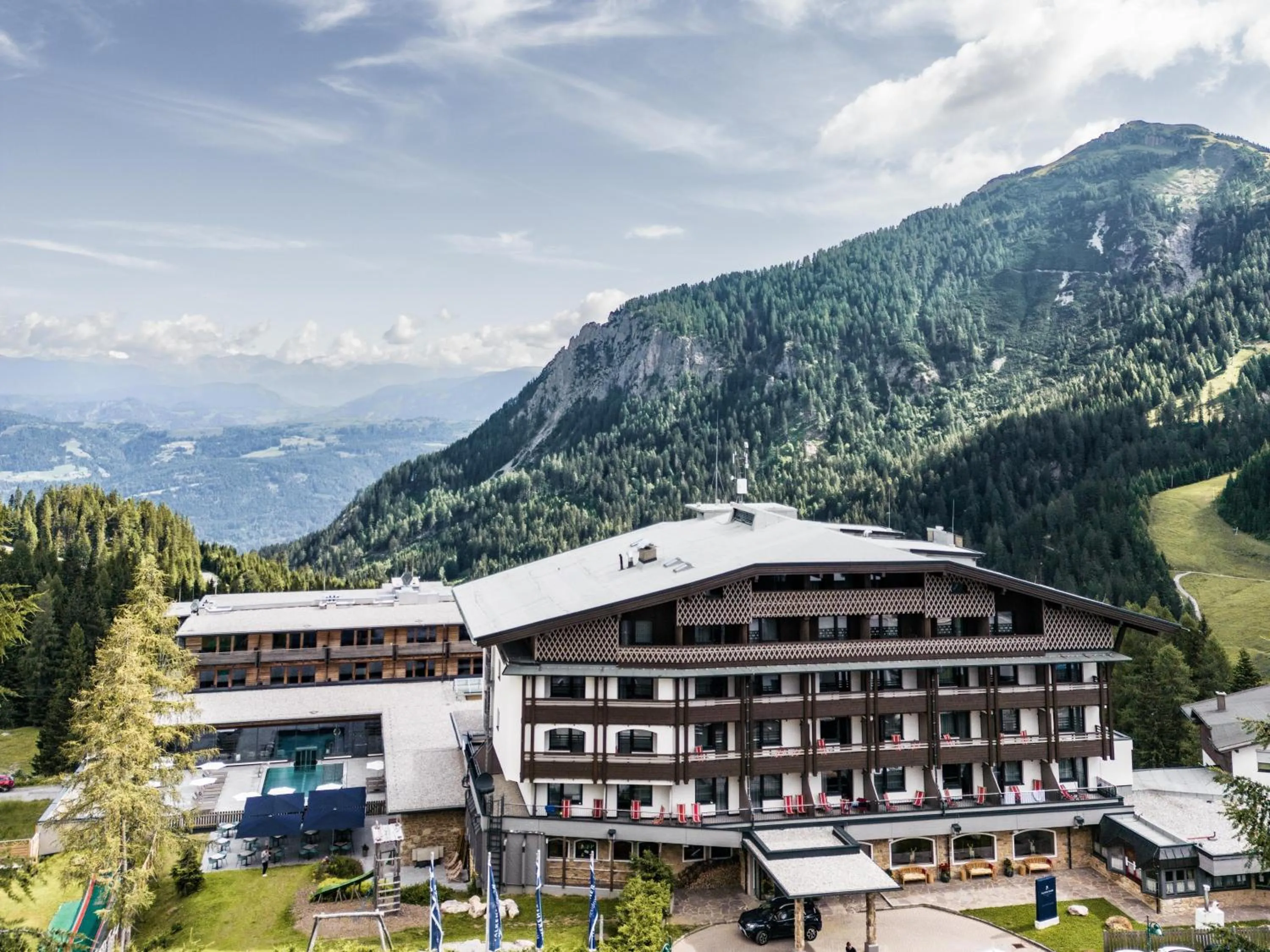 Property building in Falkensteiner Family Hotel Sonnenalpe