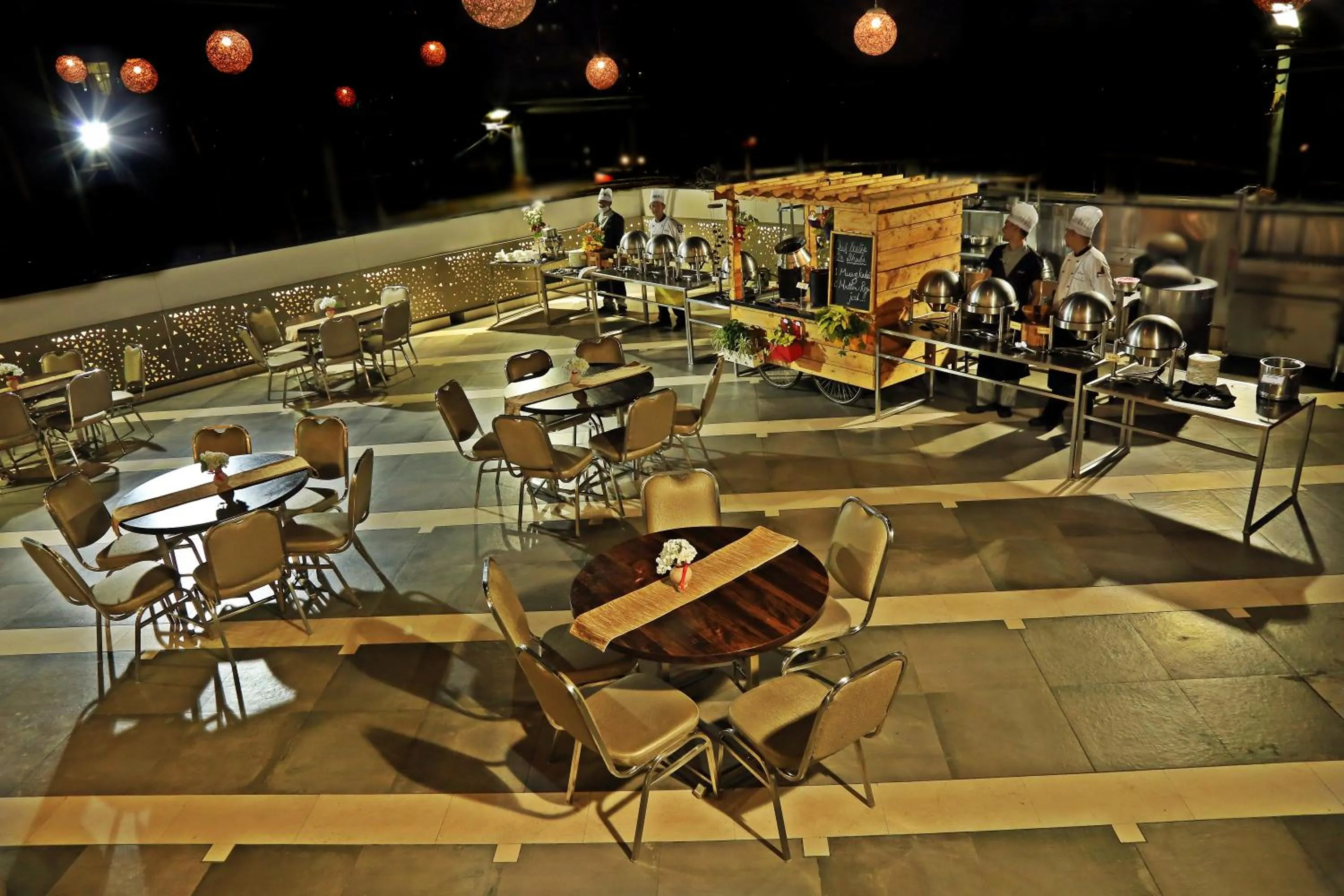 Restaurant/places to eat in The Oriental Residency