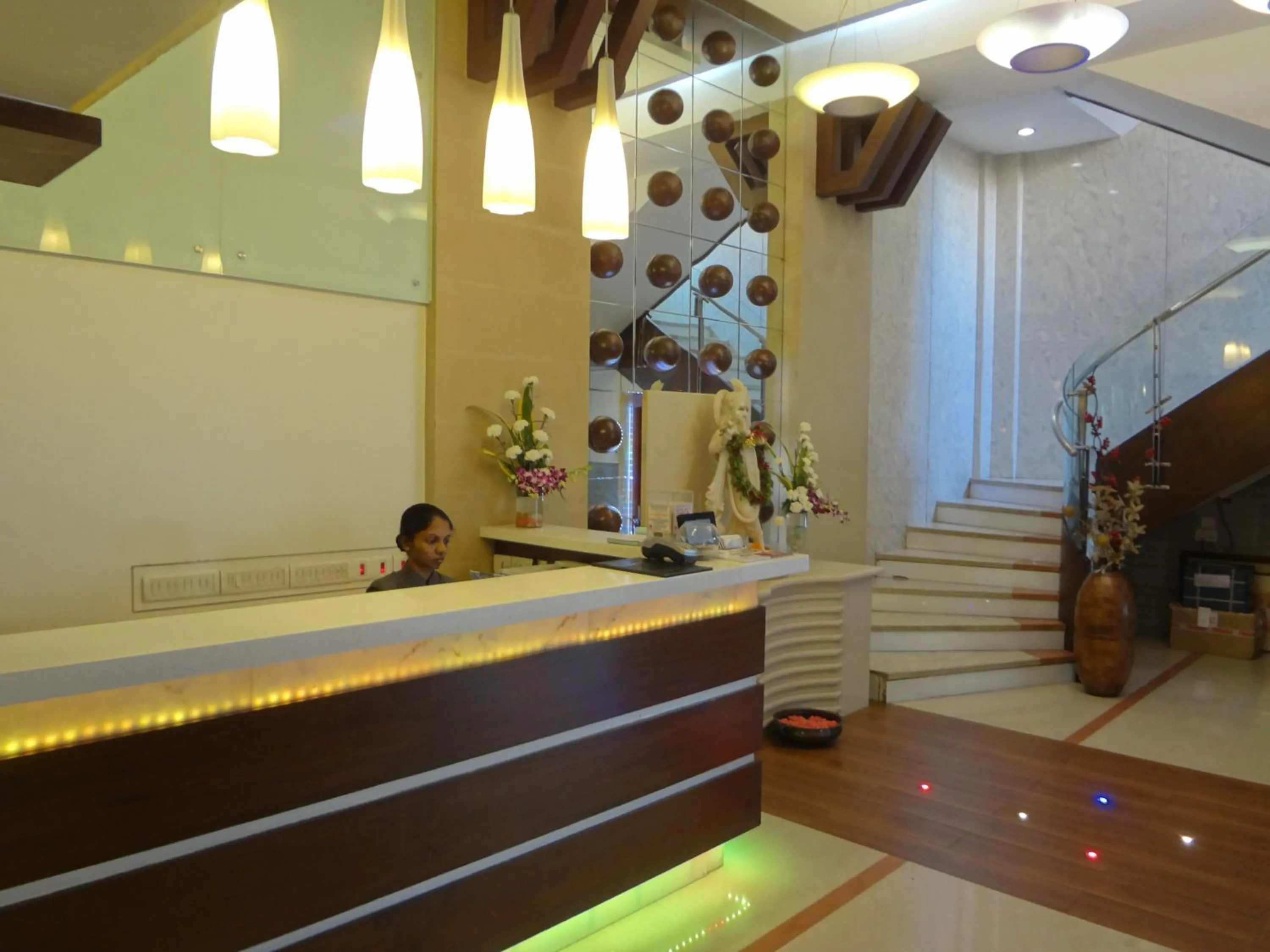 Lobby or reception in The Oriental Residency