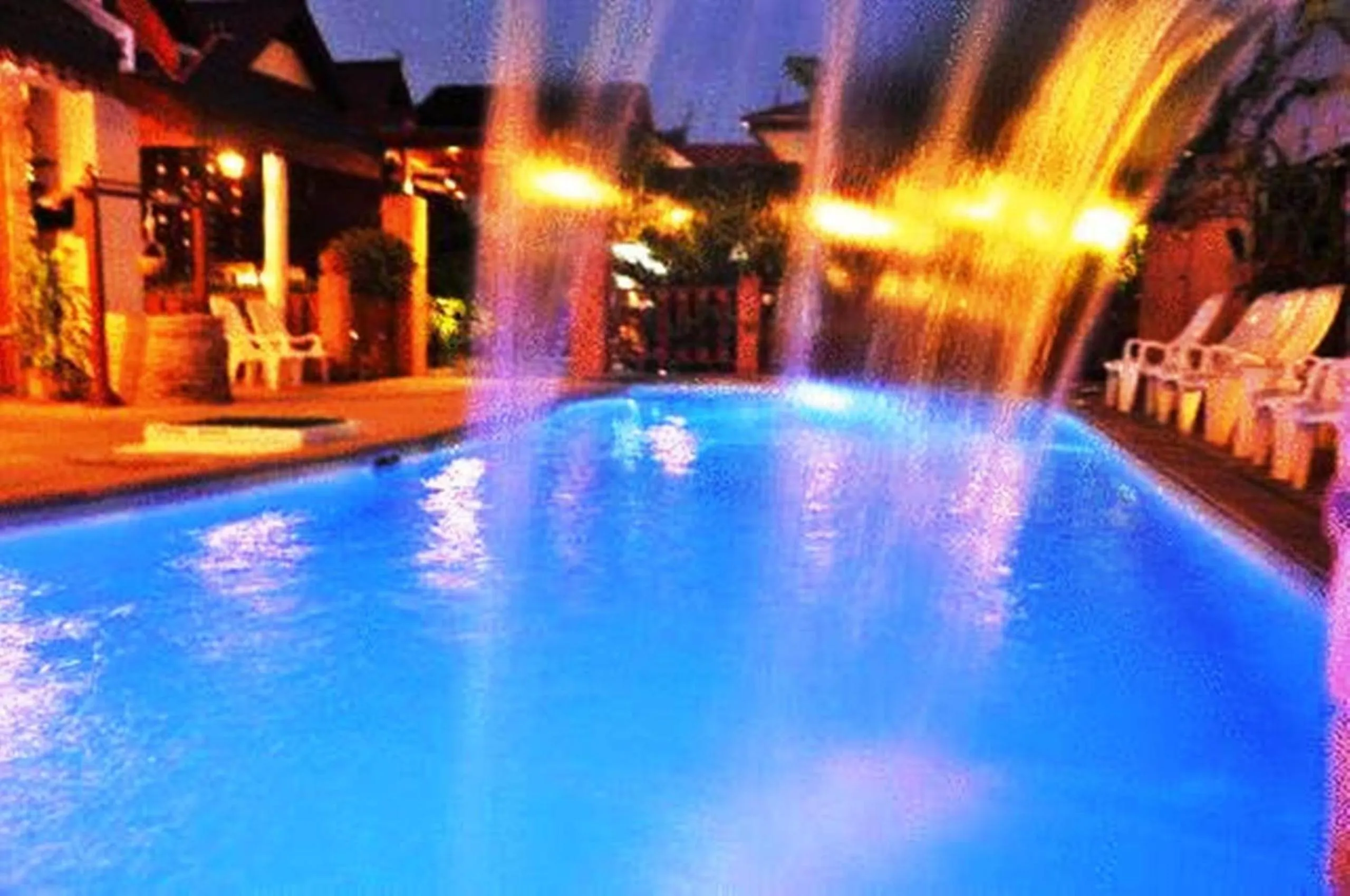 Swimming pool in MD House