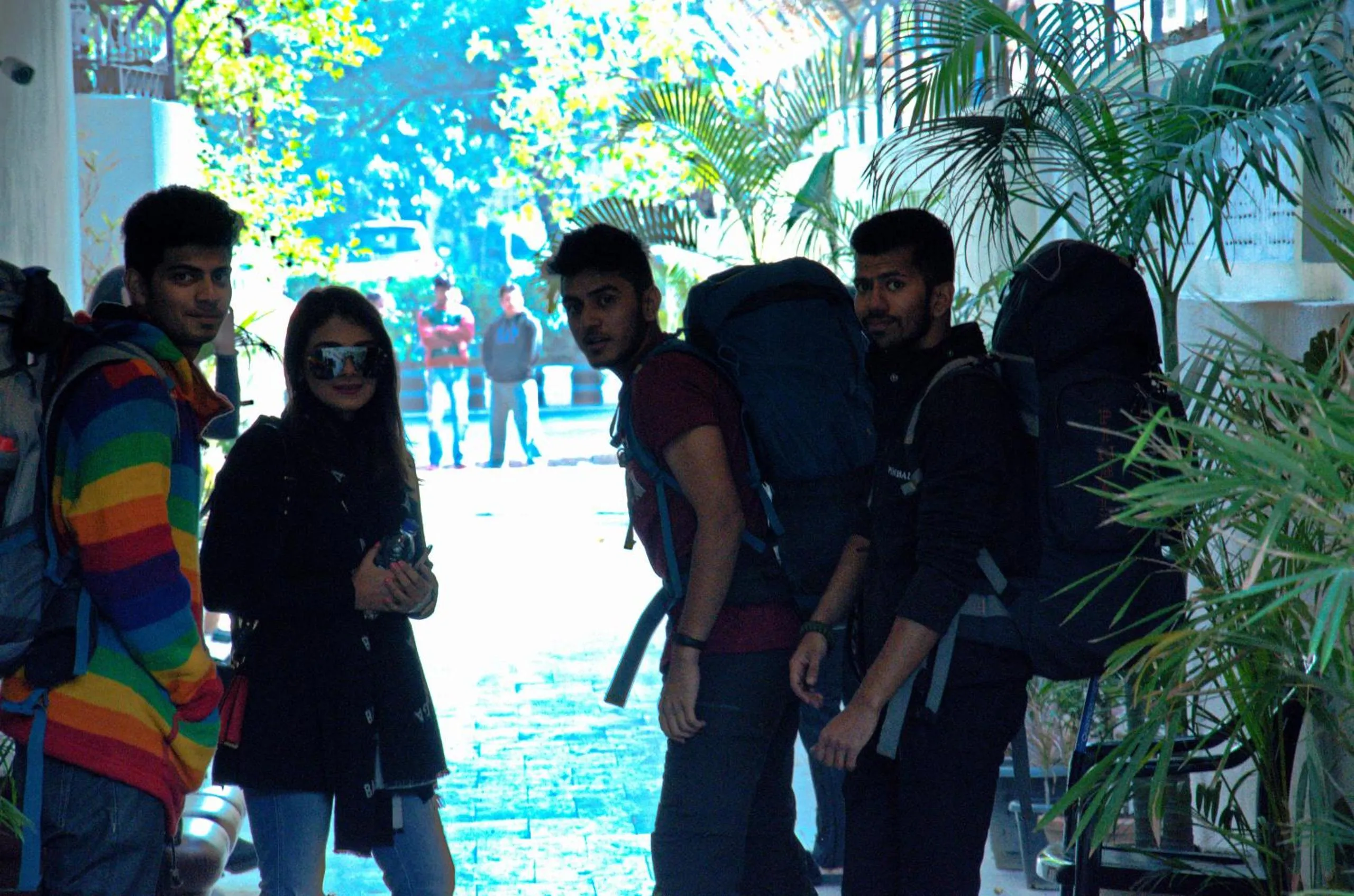 group of guests in Orania B & B by Atsar