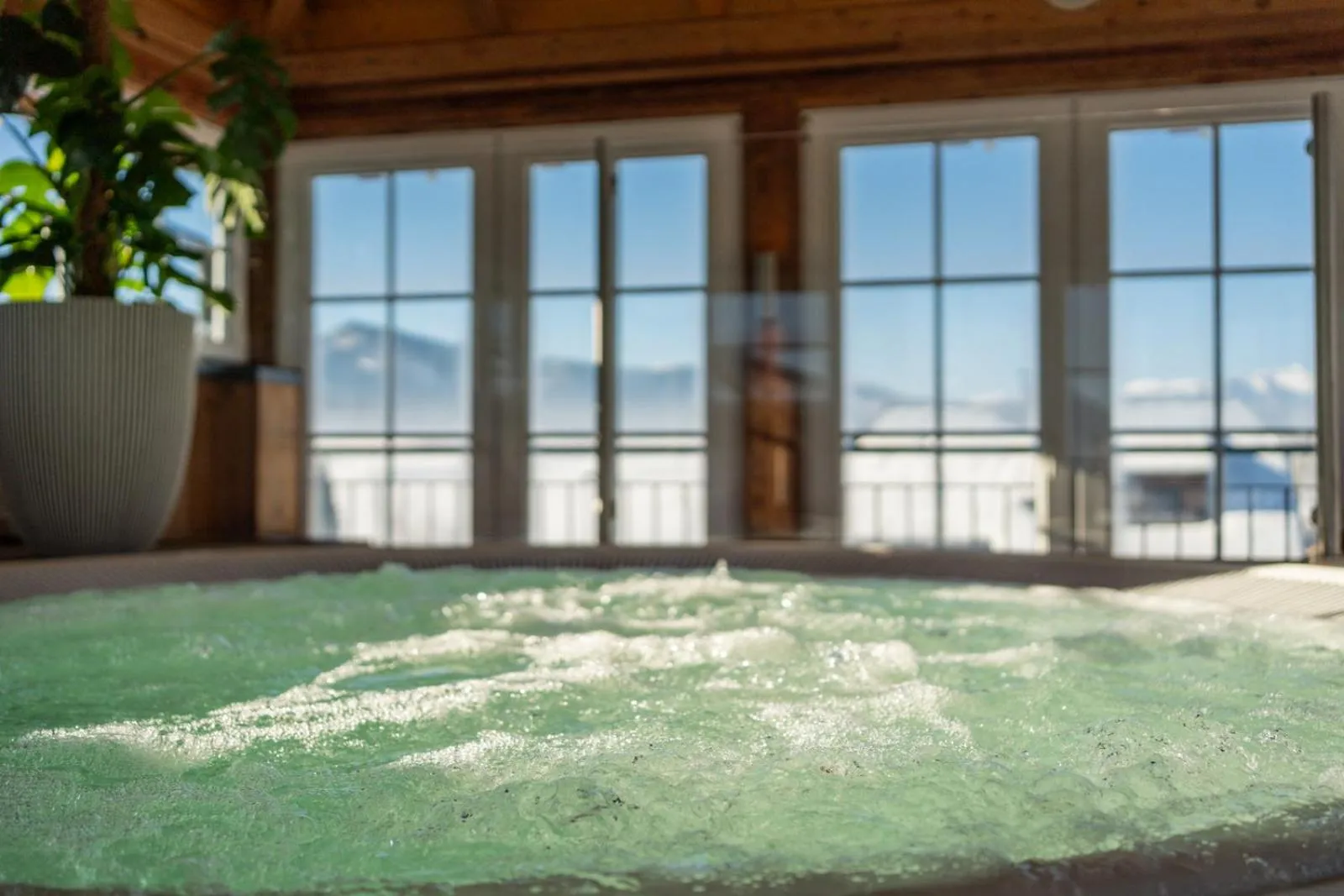 Hot Tub in Wander- und Wellnesshotel Kanzler