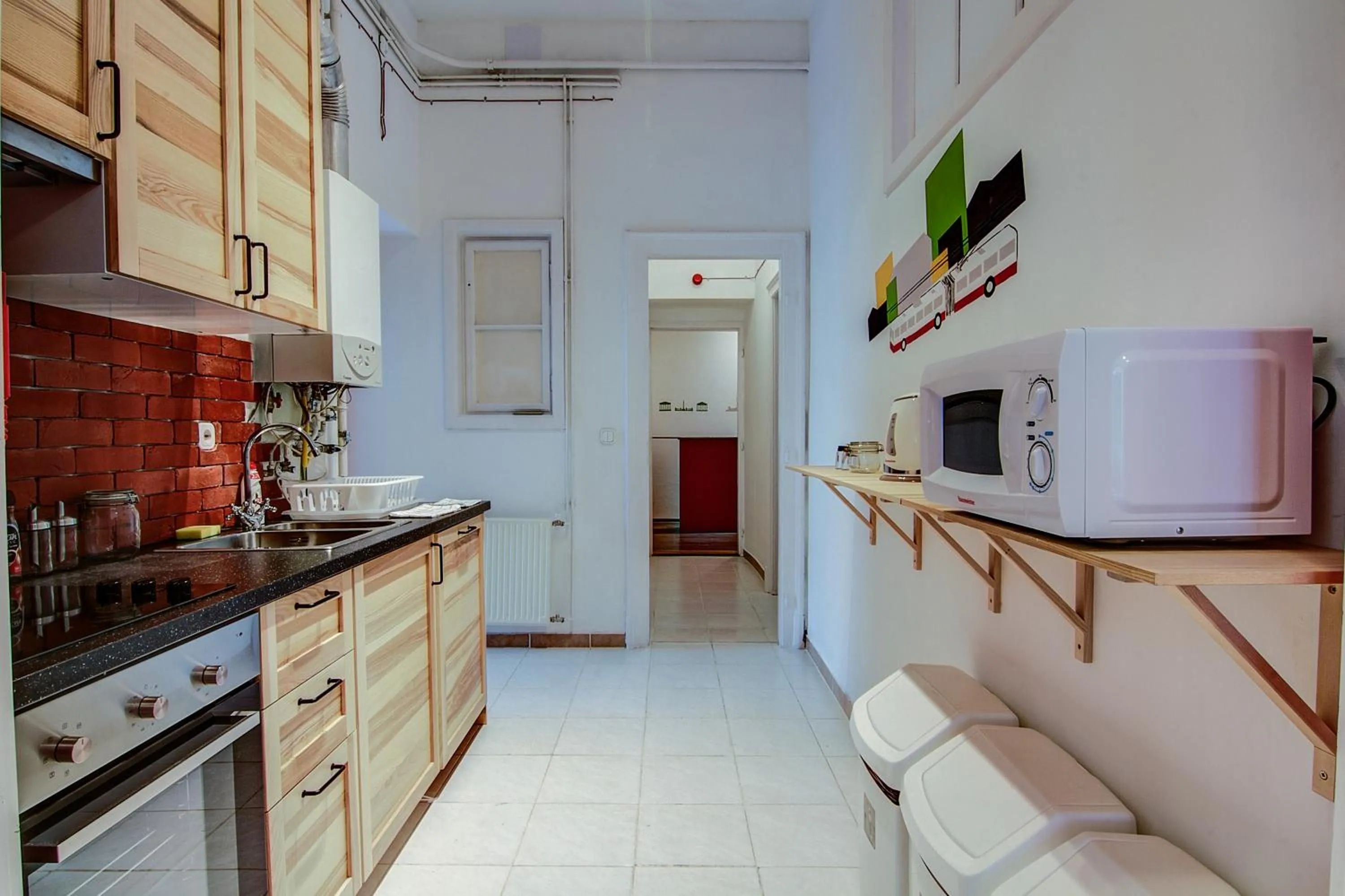 Kitchen or kitchenette in Pal's Mini Hostel