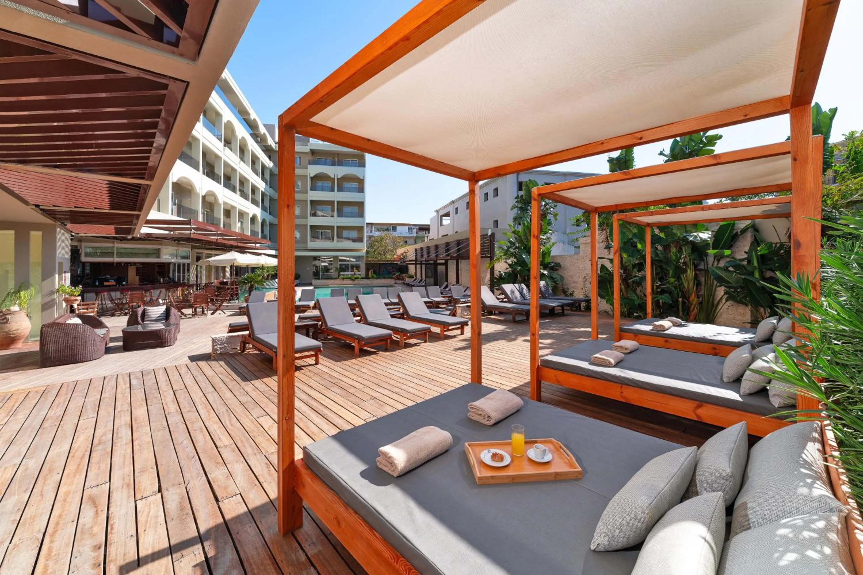 Swimming pool in Athineon Hotel