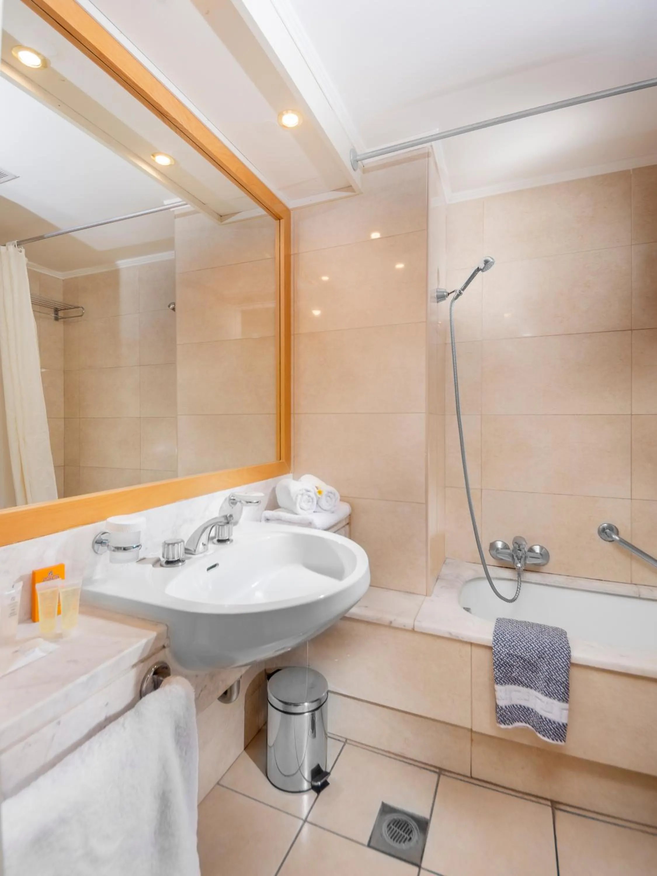 Toilet in Athineon Hotel