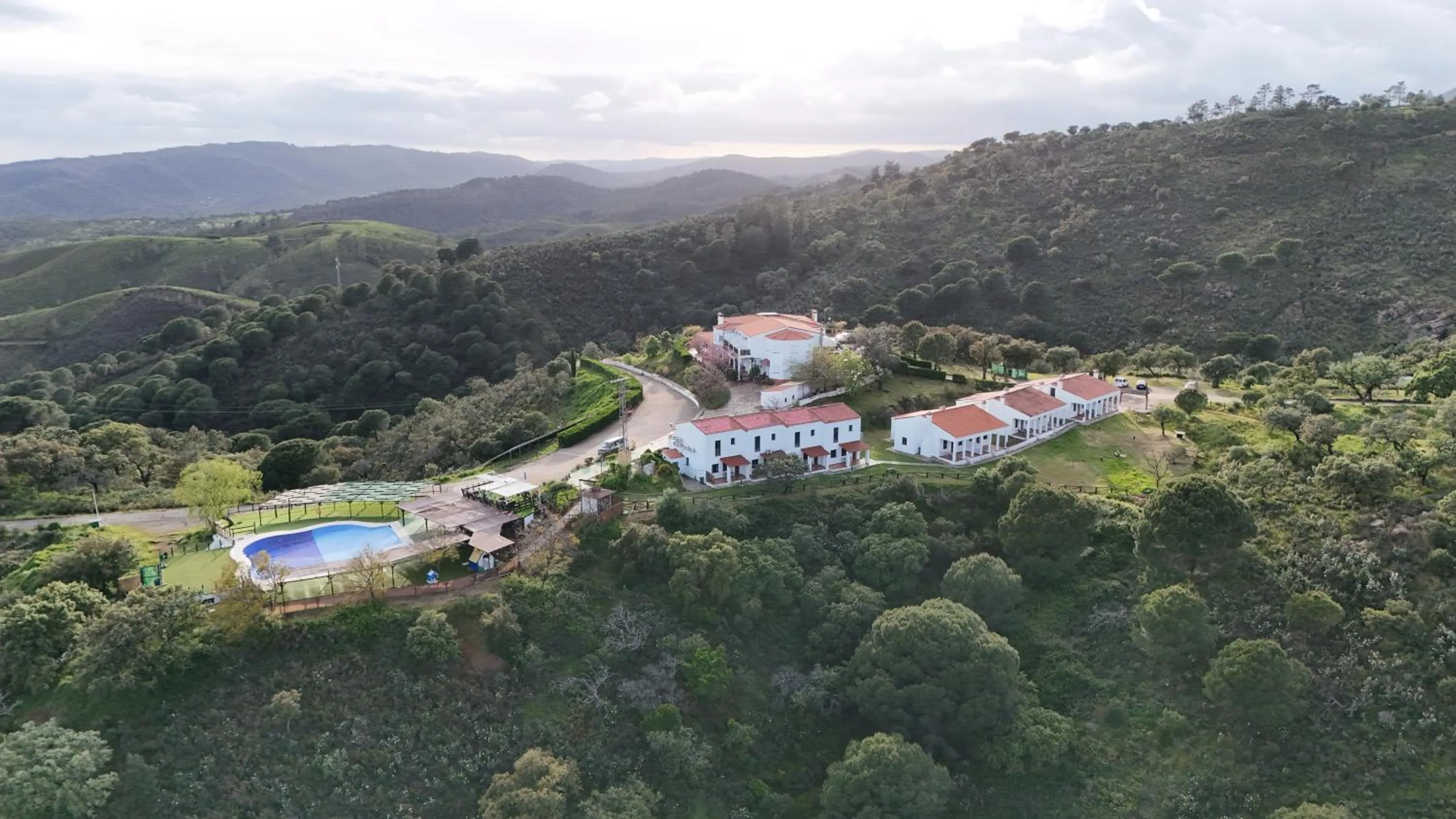 Bird's eye view in Complejo Los Veneros