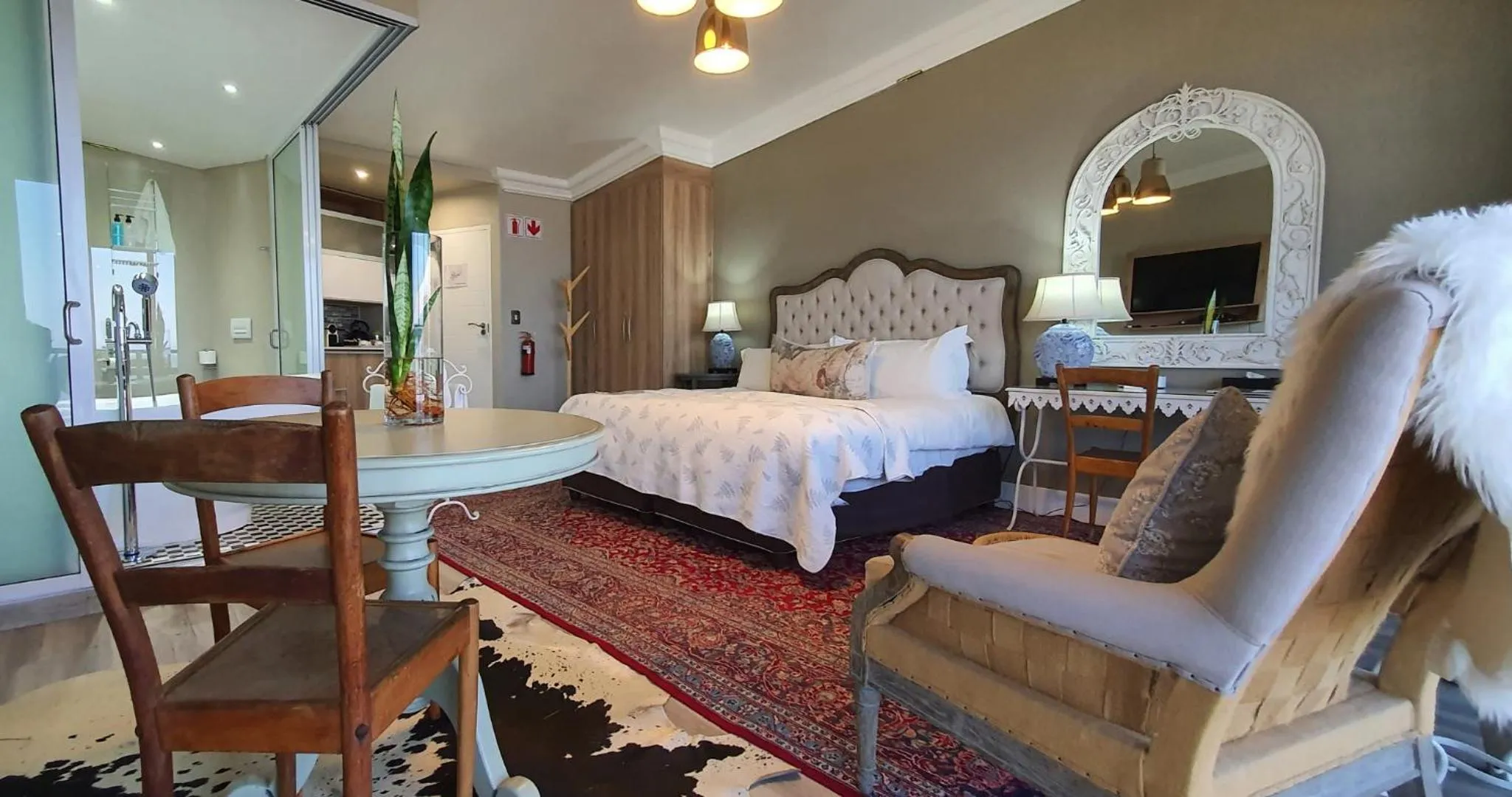 Bed in On the Beach Guesthouse Jeffreys Bay