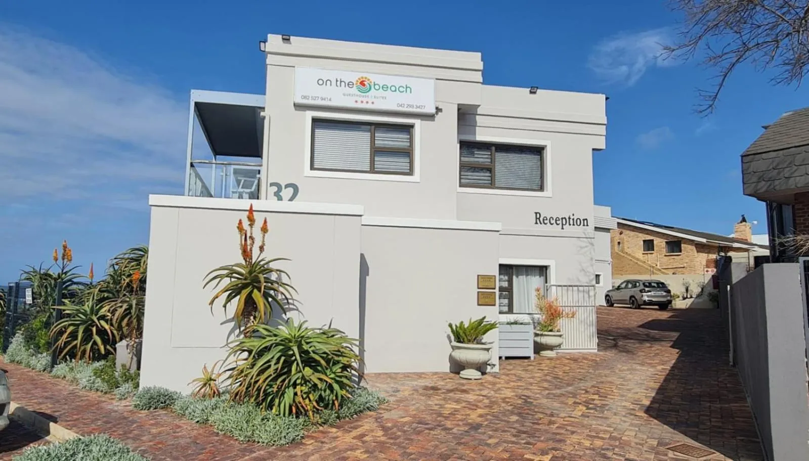 Property building in On the Beach Guesthouse Jeffreys Bay