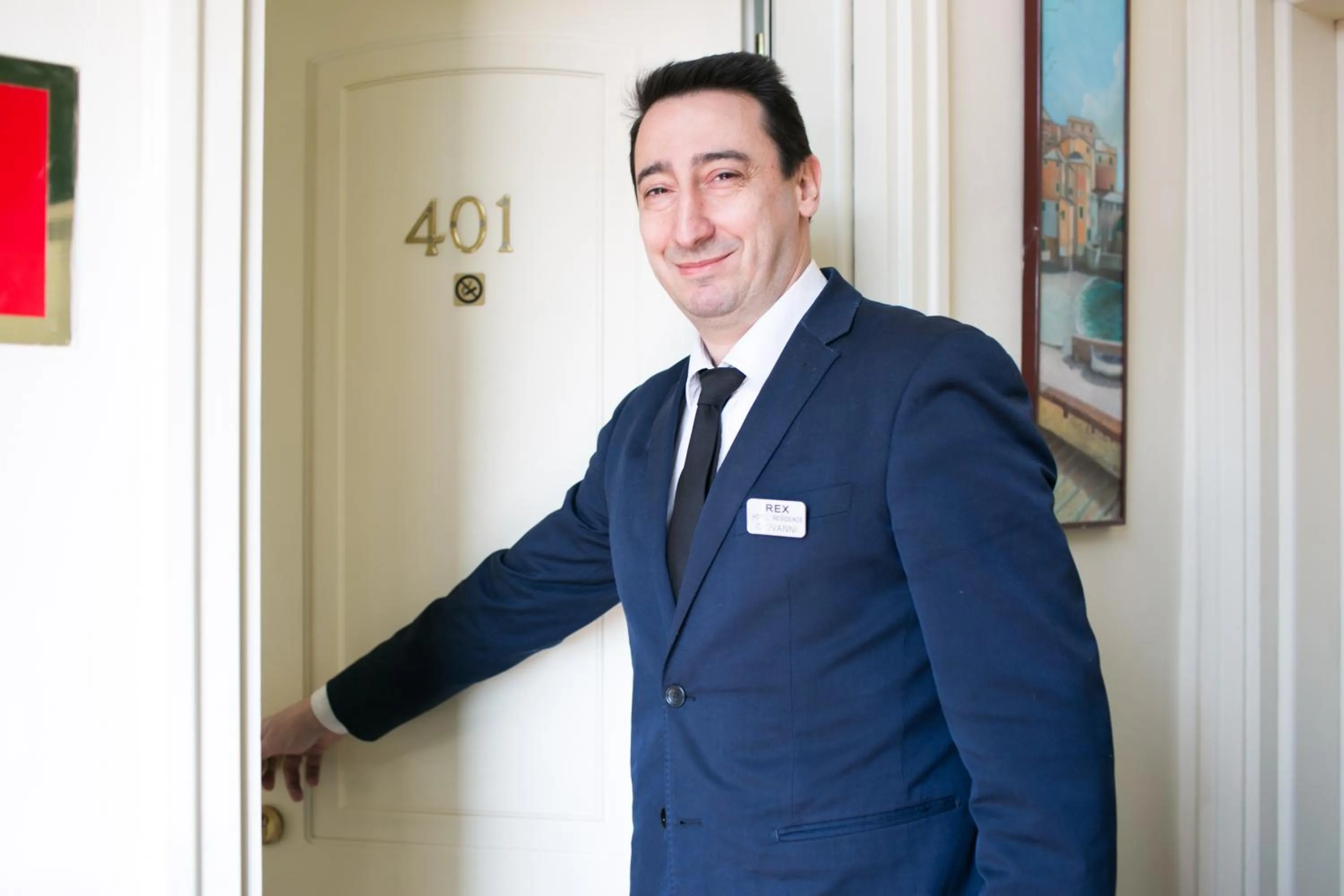 Staff in Rex Hotel Residence