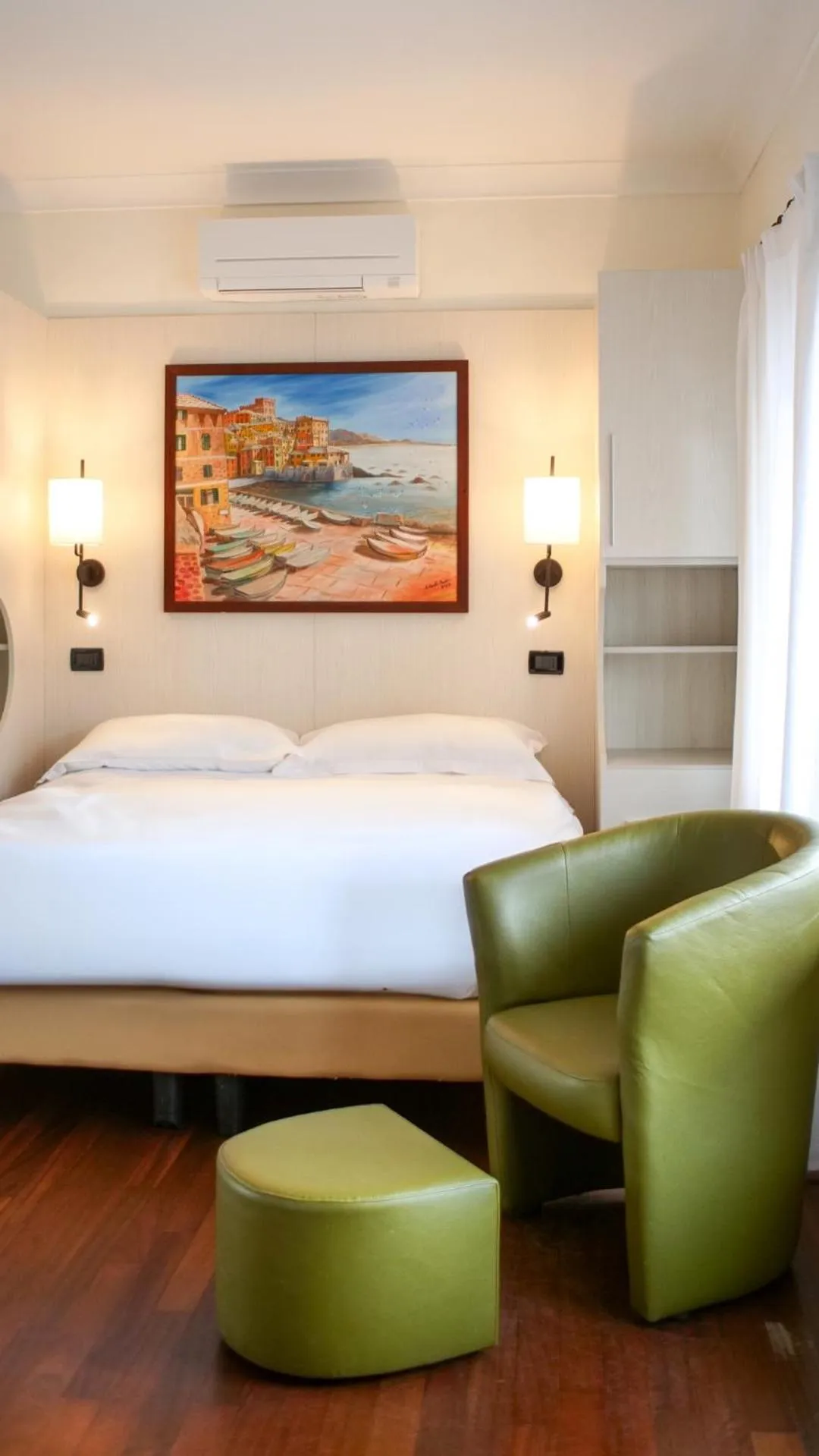 Bed in Rex Hotel Residence