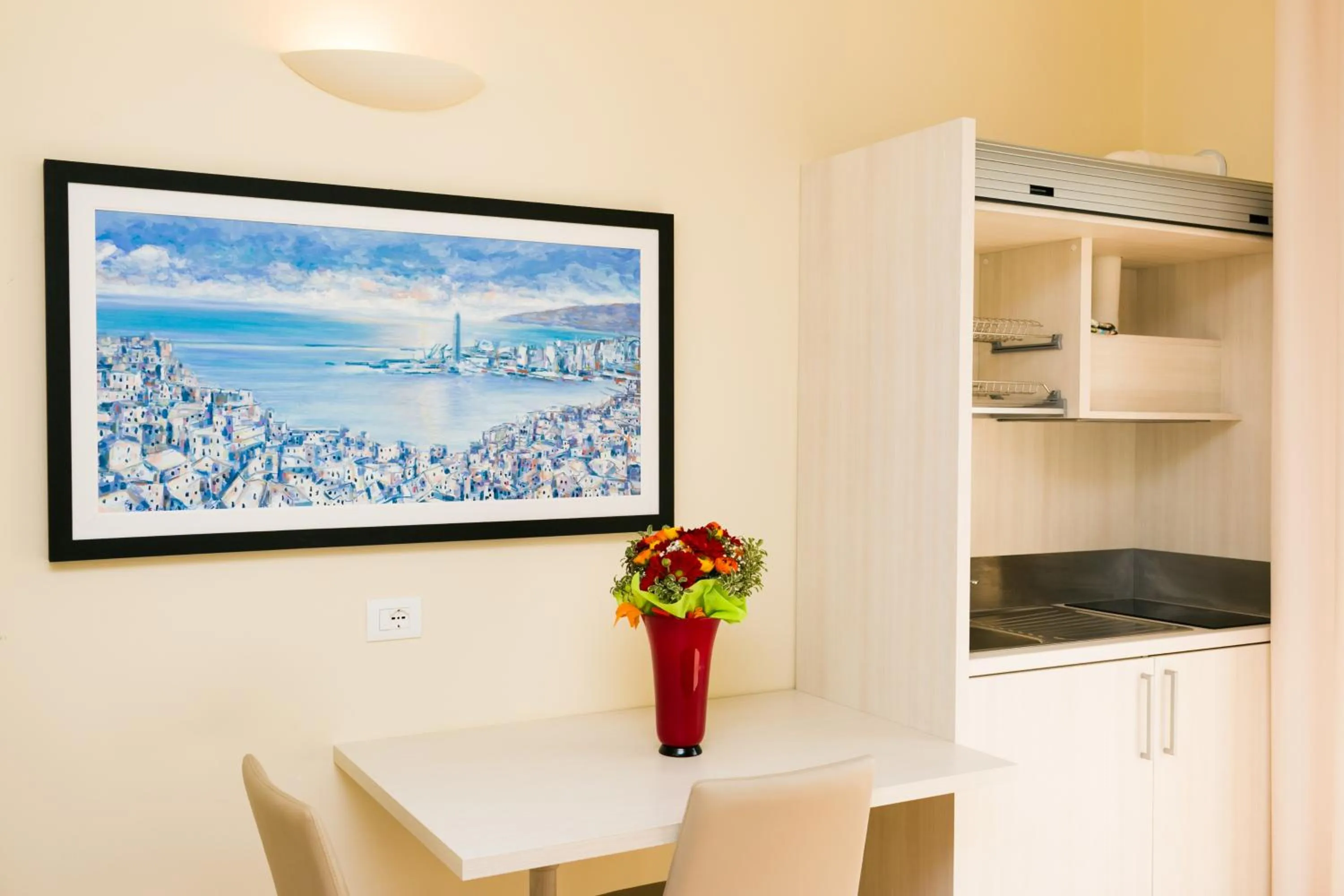 Kitchen or kitchenette in Rex Hotel Residence