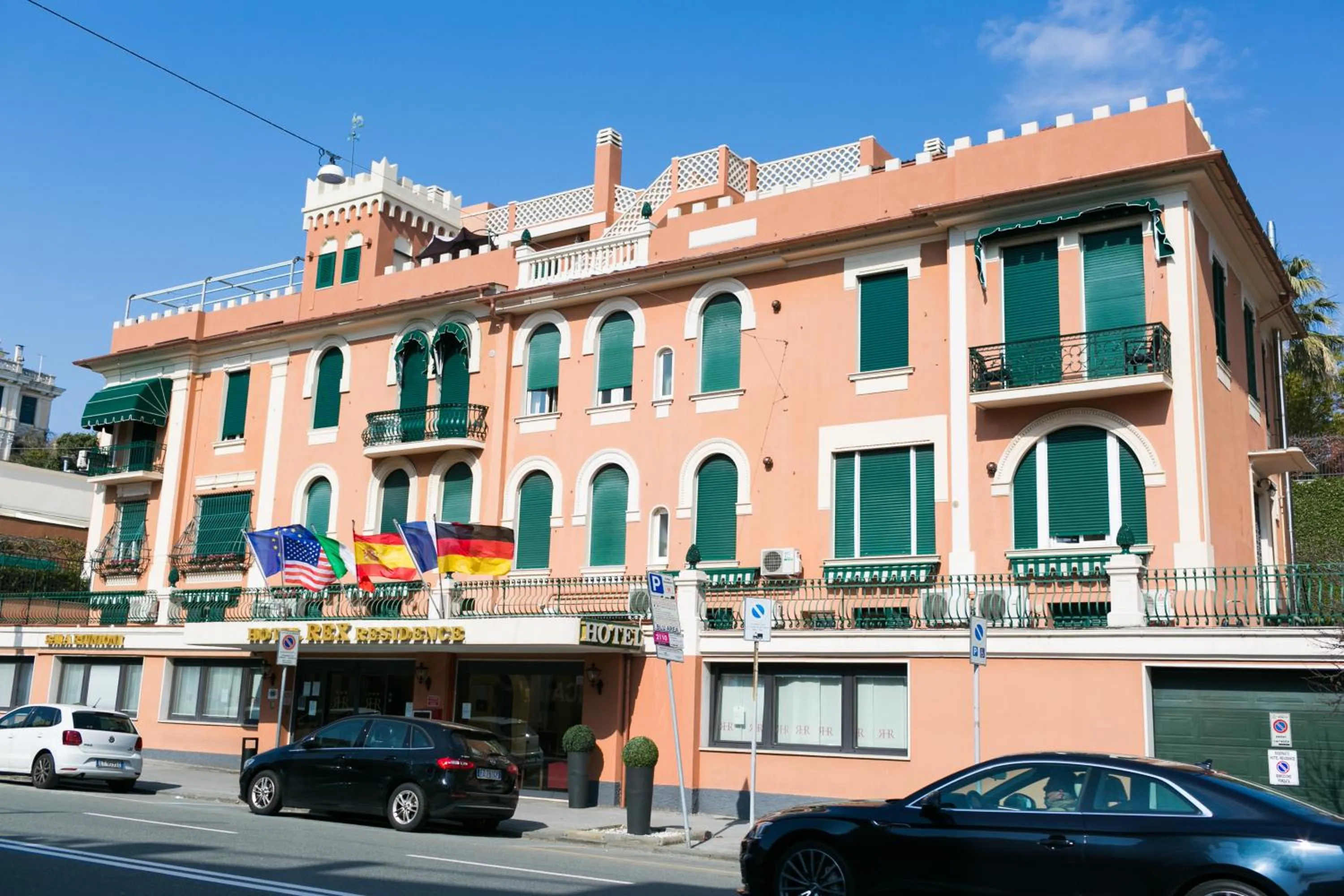 Property building in Rex Hotel Residence