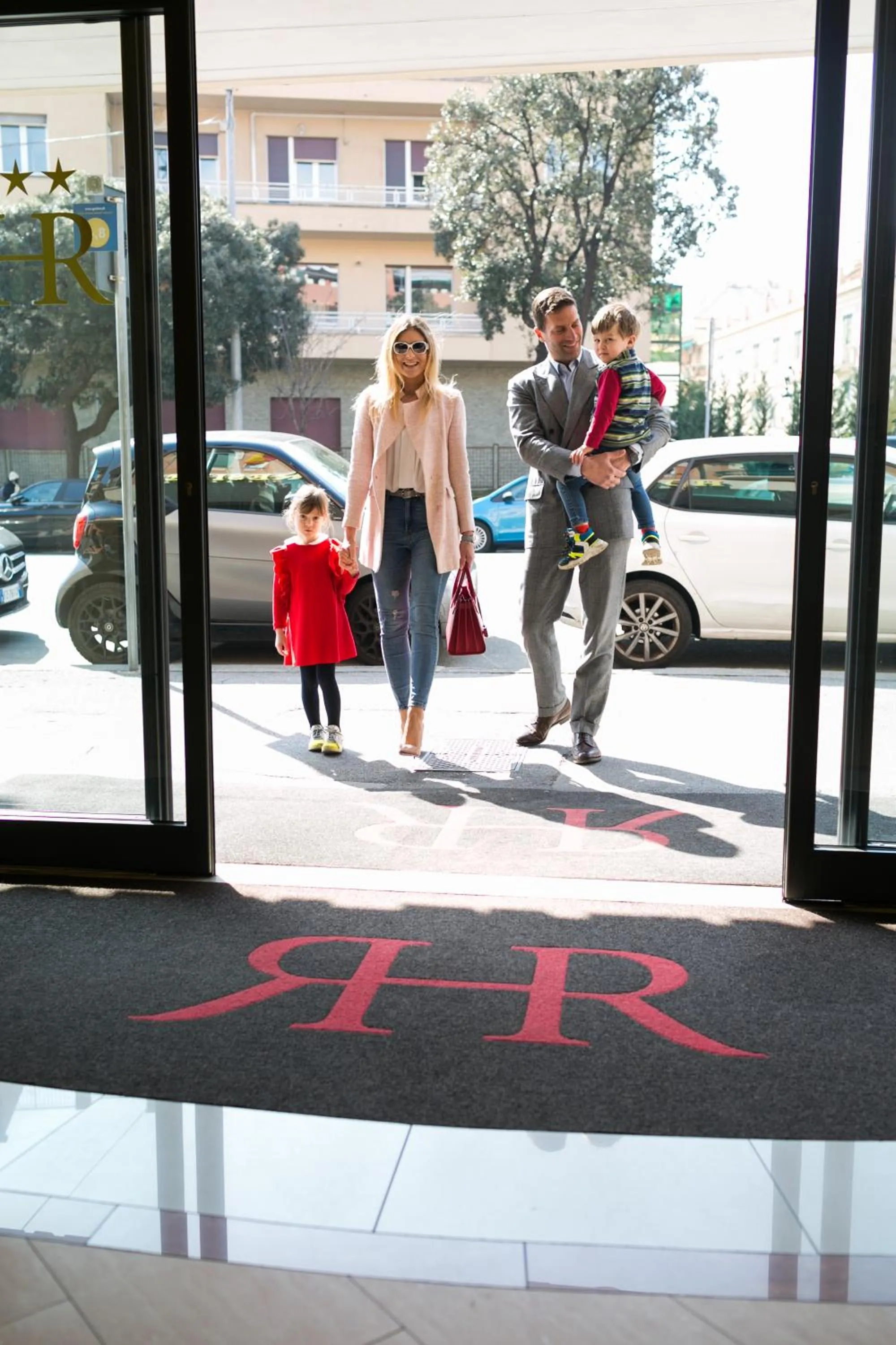 People in Rex Hotel Residence