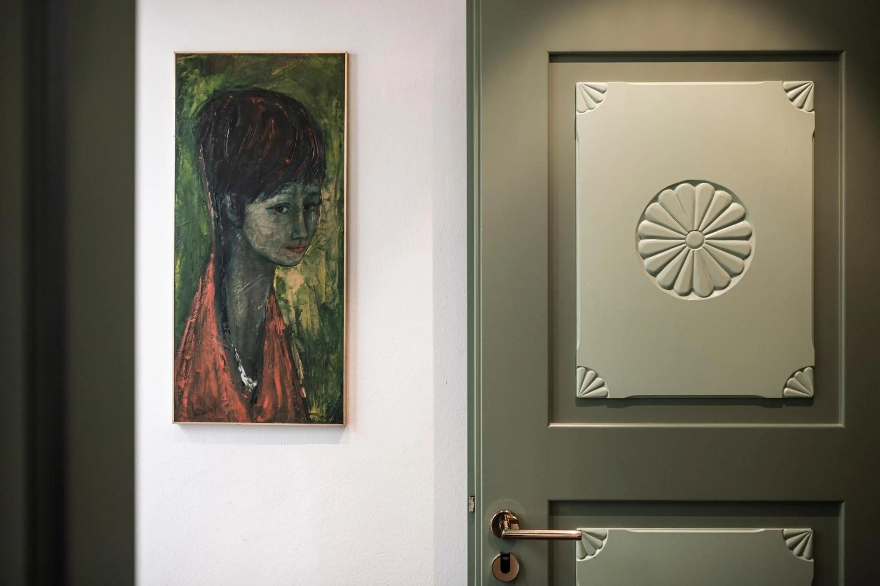 Decorative detail in Classic Hotel Am Stetteneck