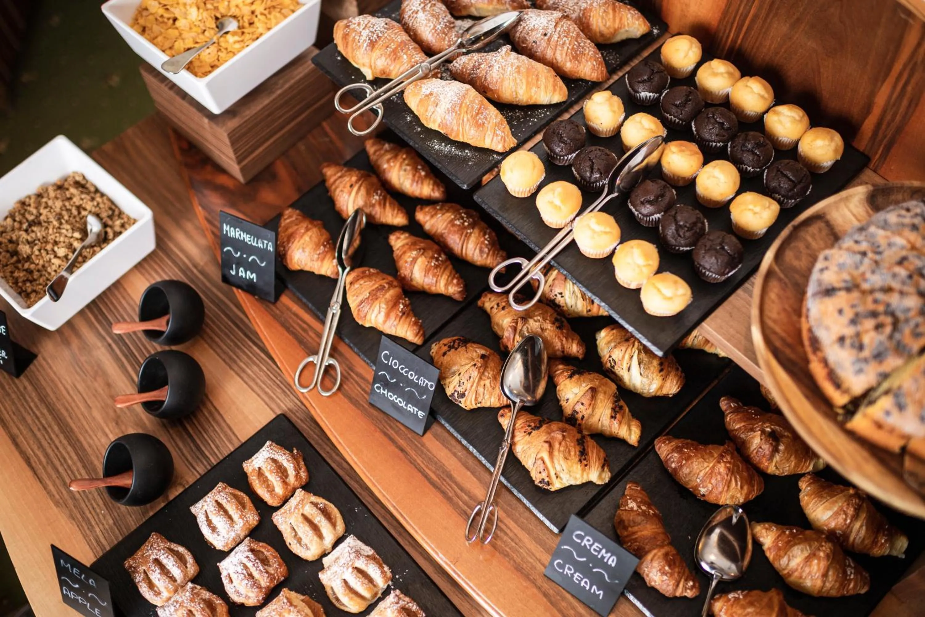 Buffet breakfast in Classic Hotel Am Stetteneck