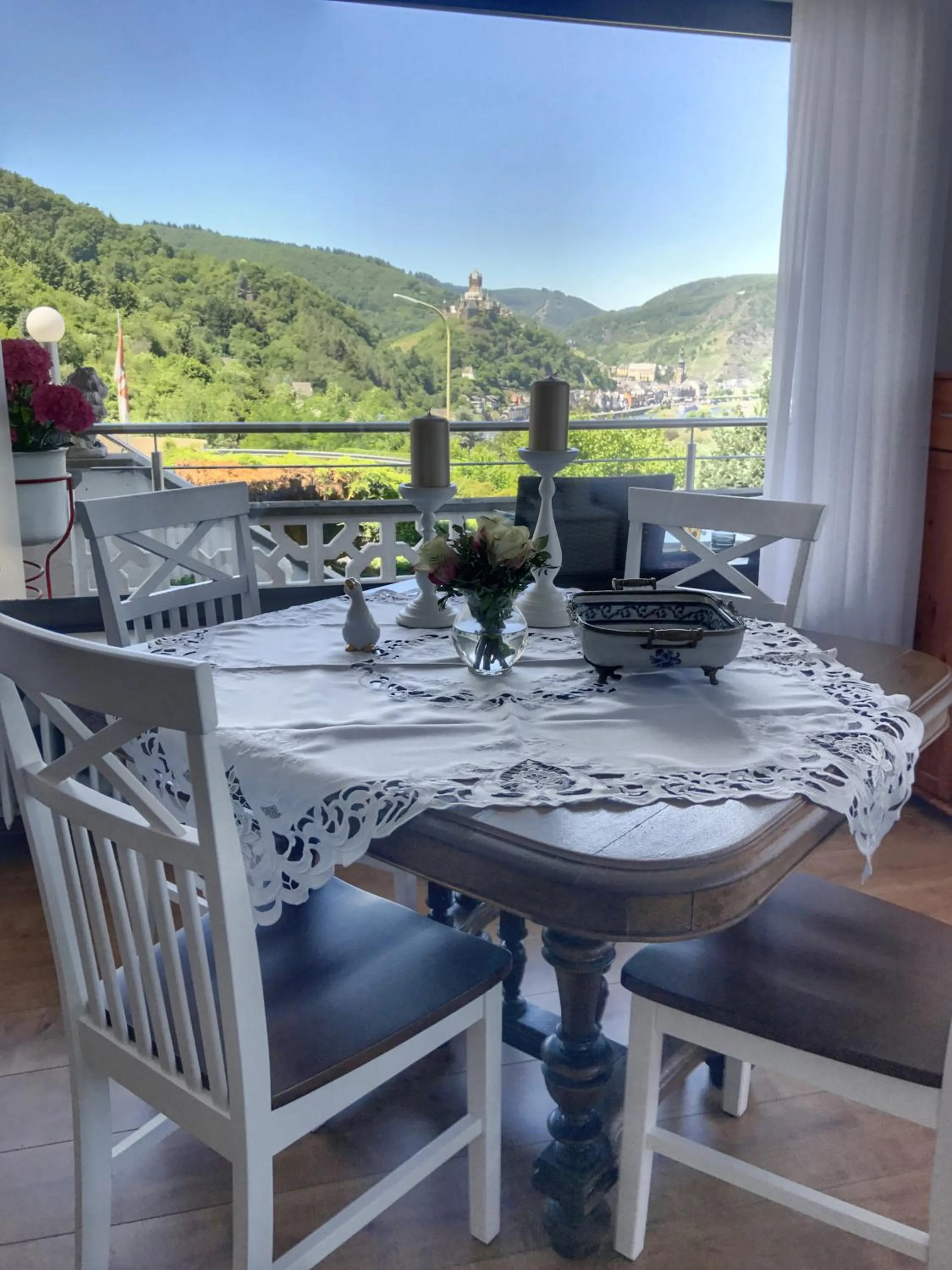 City view in Apartment Happy Mosel