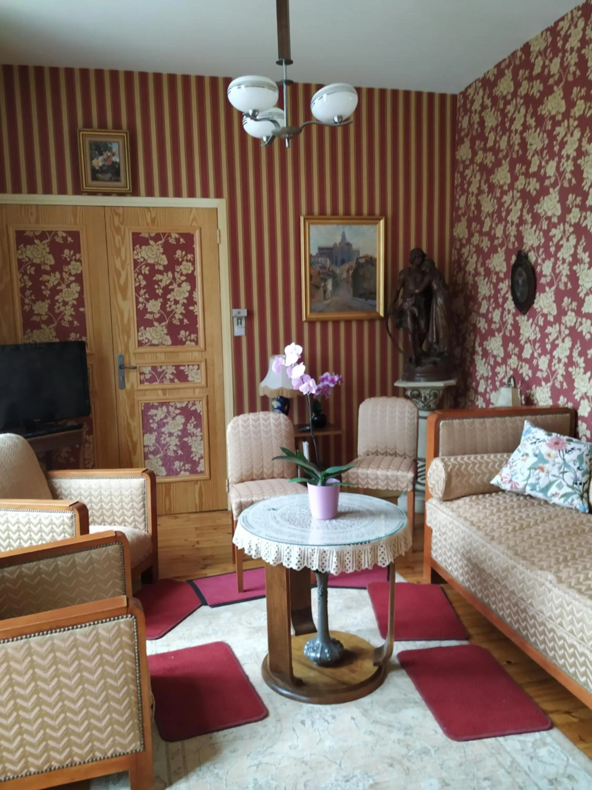 Living room in La Maison de Mireille