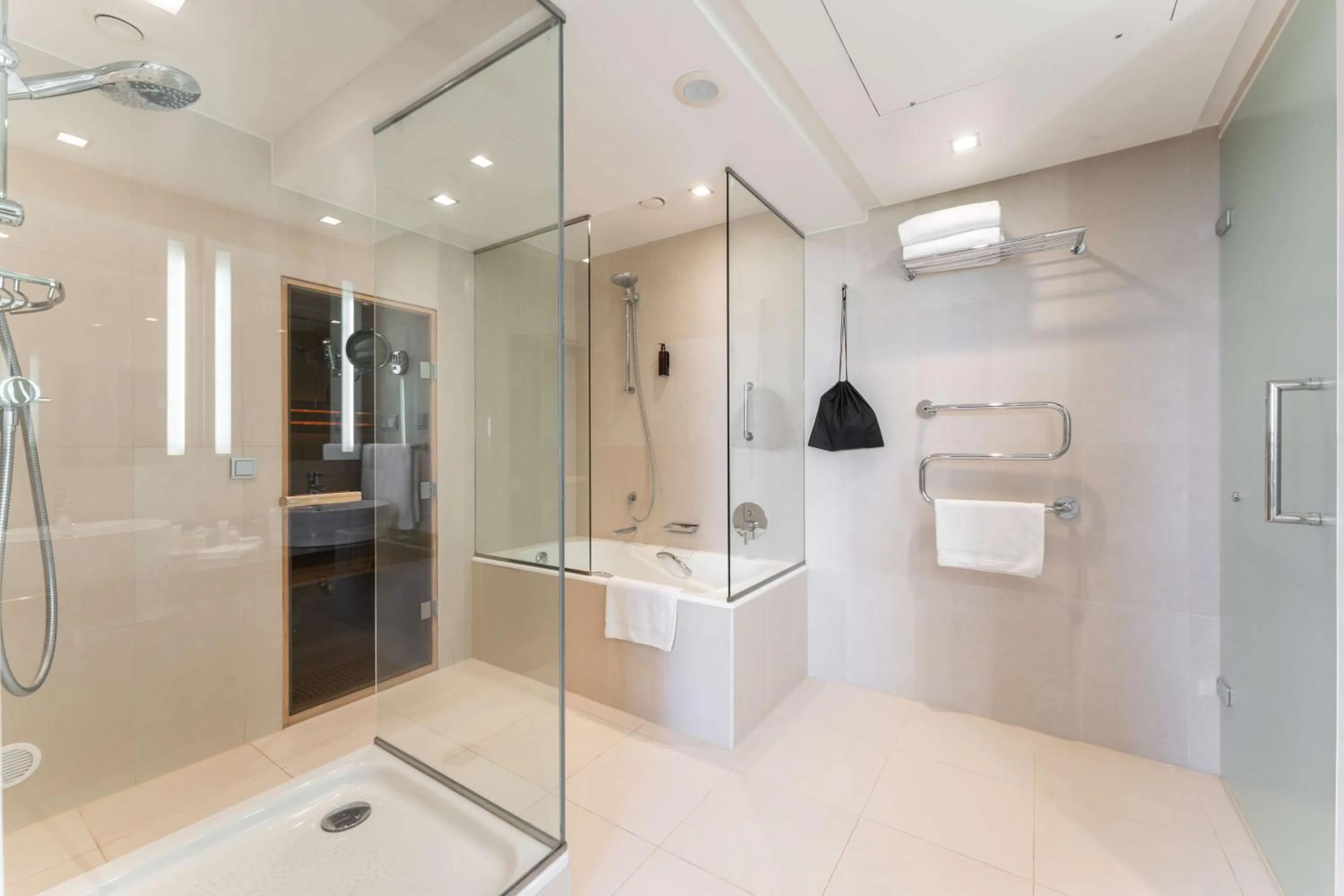 Toilet in Radisson Blu Elizabete Hotel, Riga