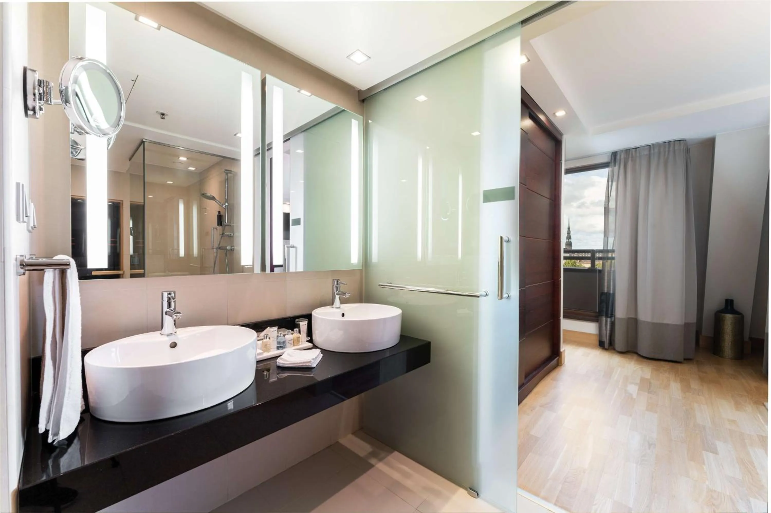 Bathroom in Radisson Blu Elizabete Hotel, Riga