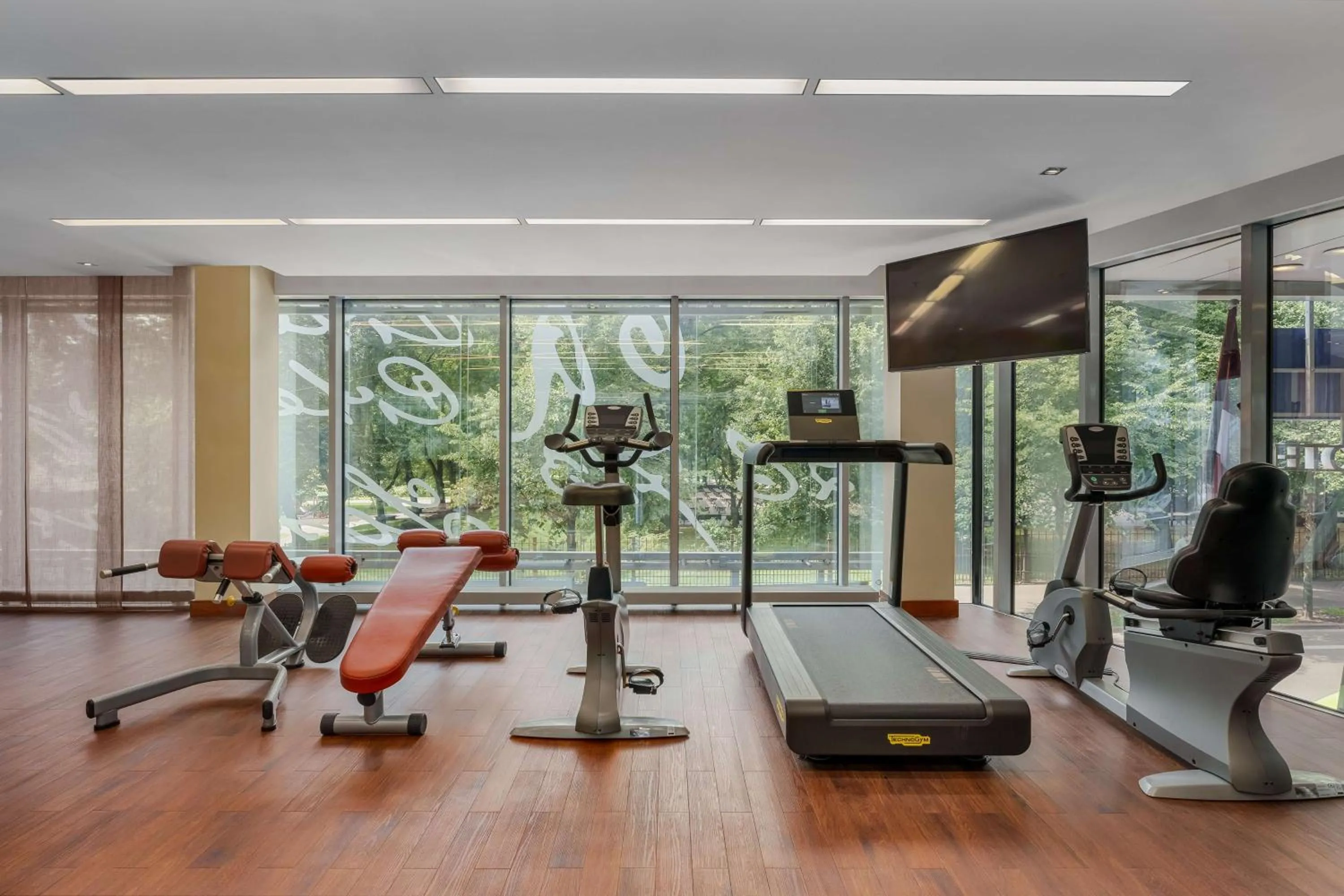 Fitness centre/facilities in Radisson Blu Elizabete Hotel, Riga