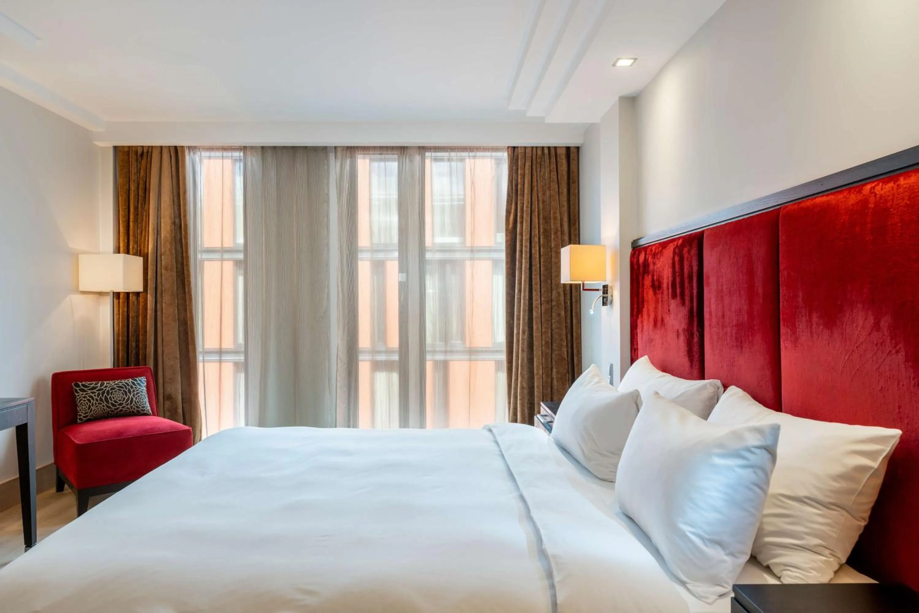 Bed in Radisson Blu Elizabete Hotel, Riga