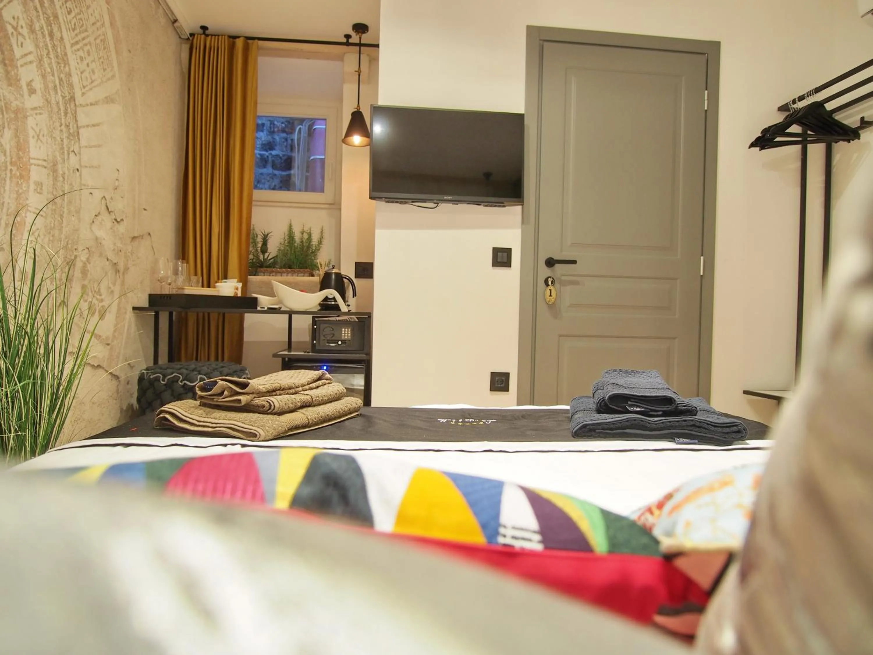 Coffee/tea facilities, Bed in La Vita e Bella II