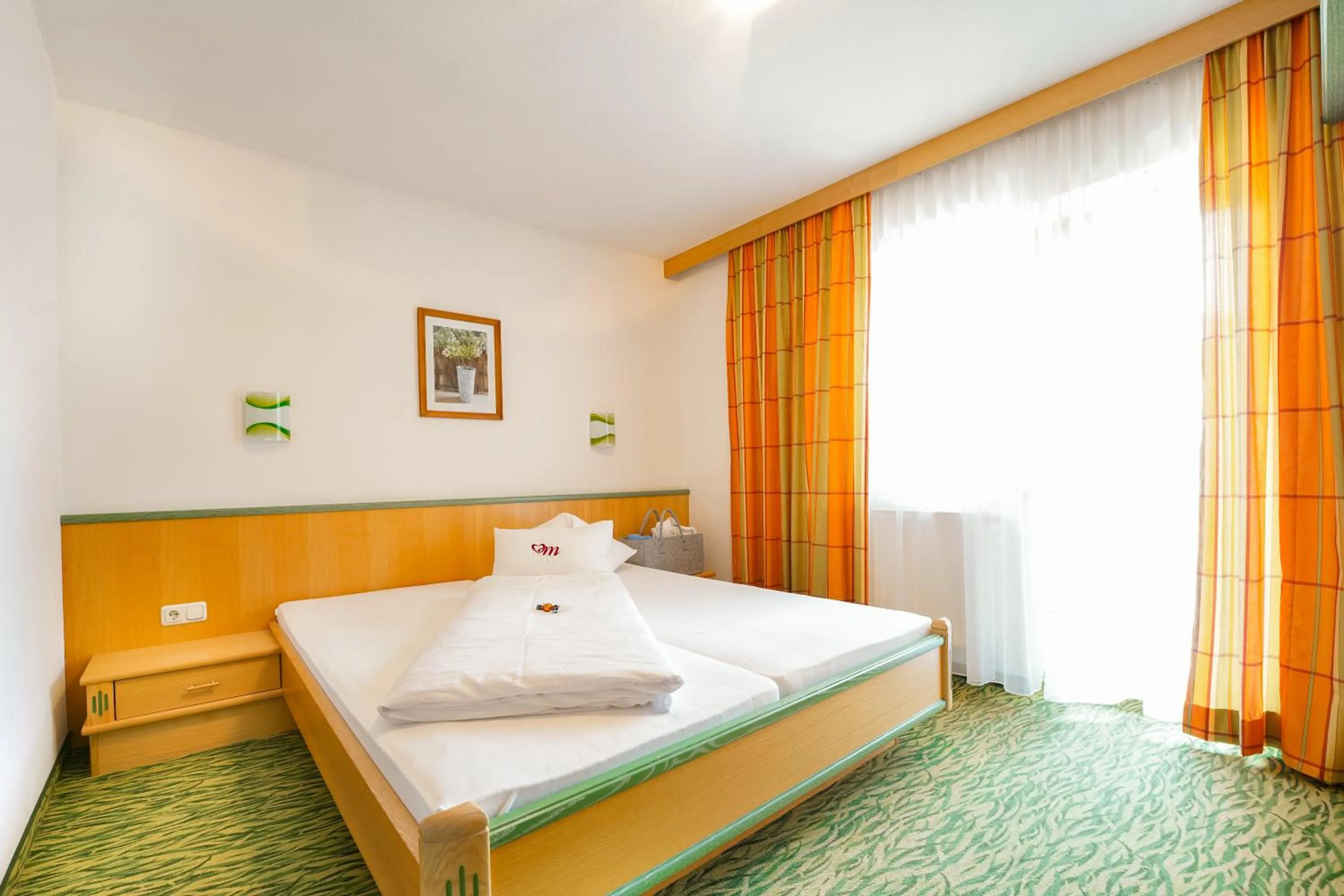 Bed in Hotel Eder Michaela