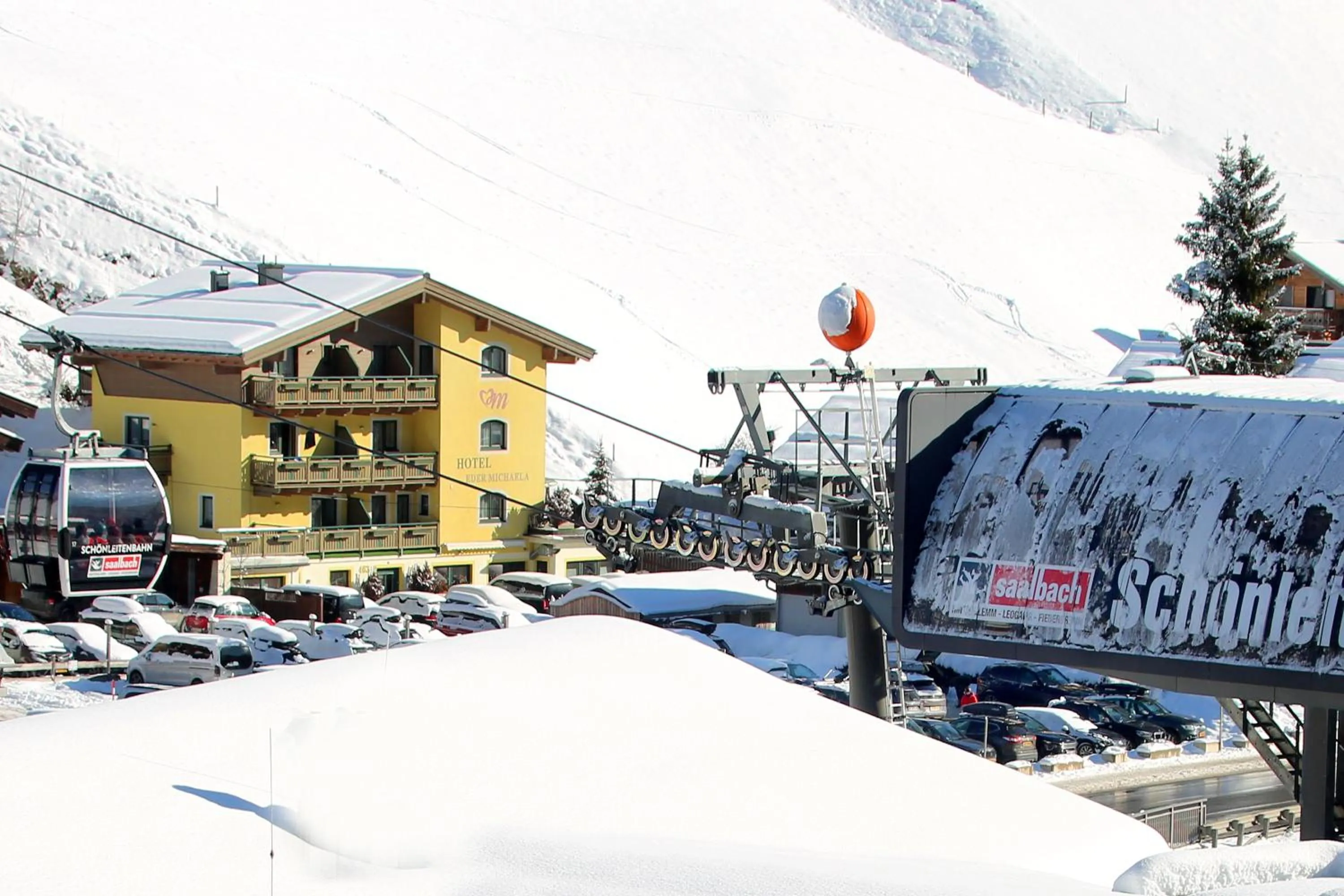 Property building in Hotel Eder Michaela