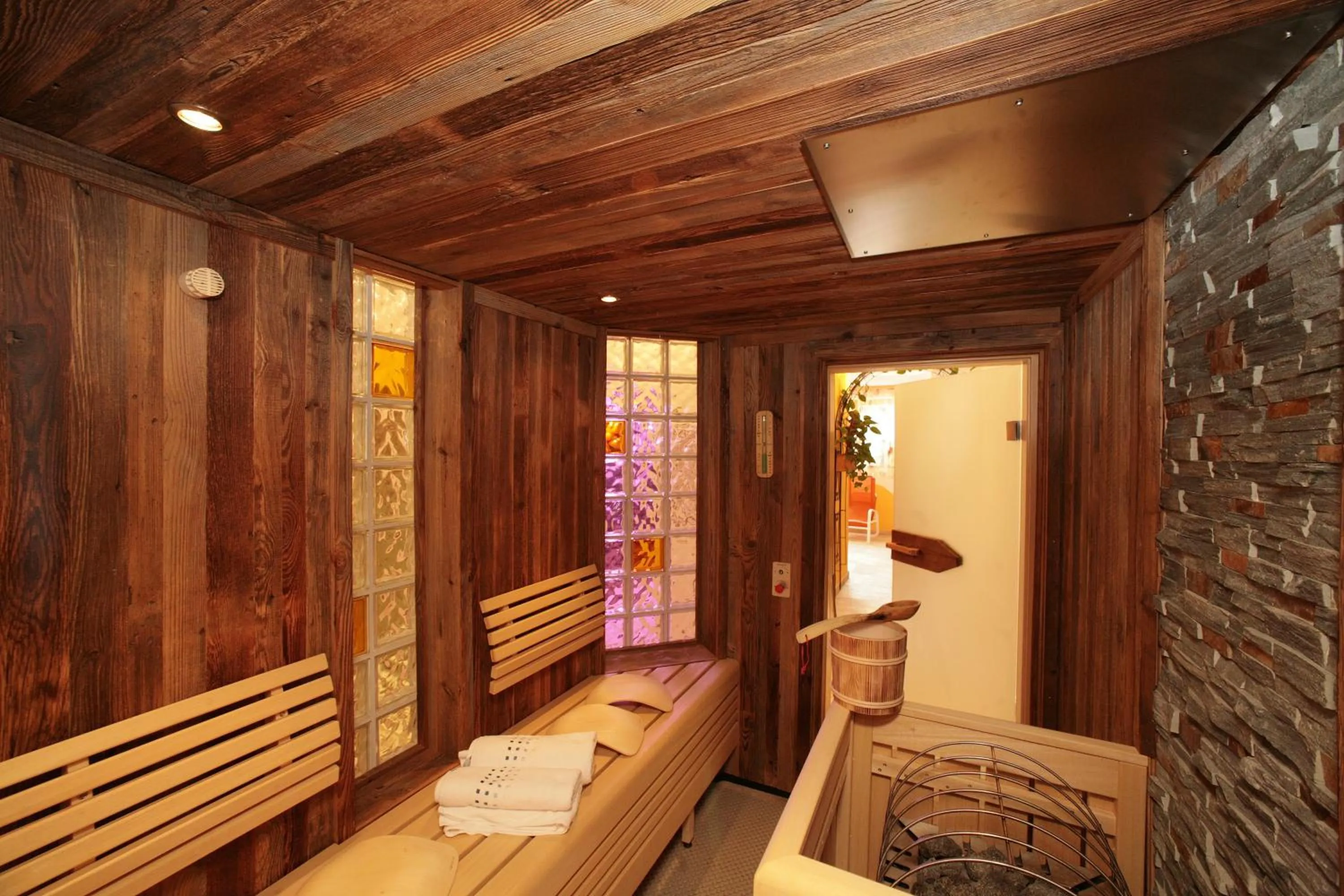 Sauna in Hotel Eder Michaela