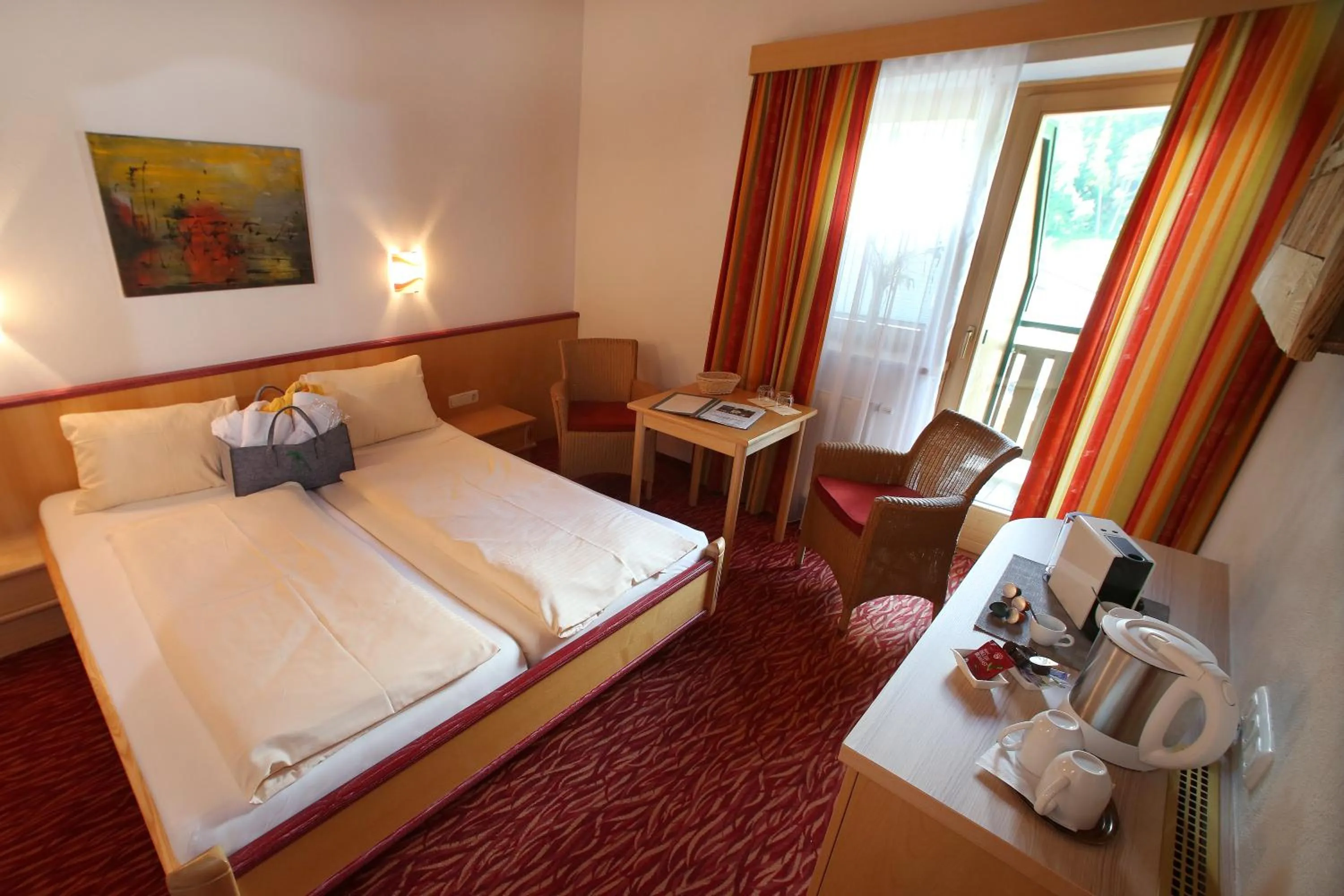 Bed in Hotel Eder Michaela