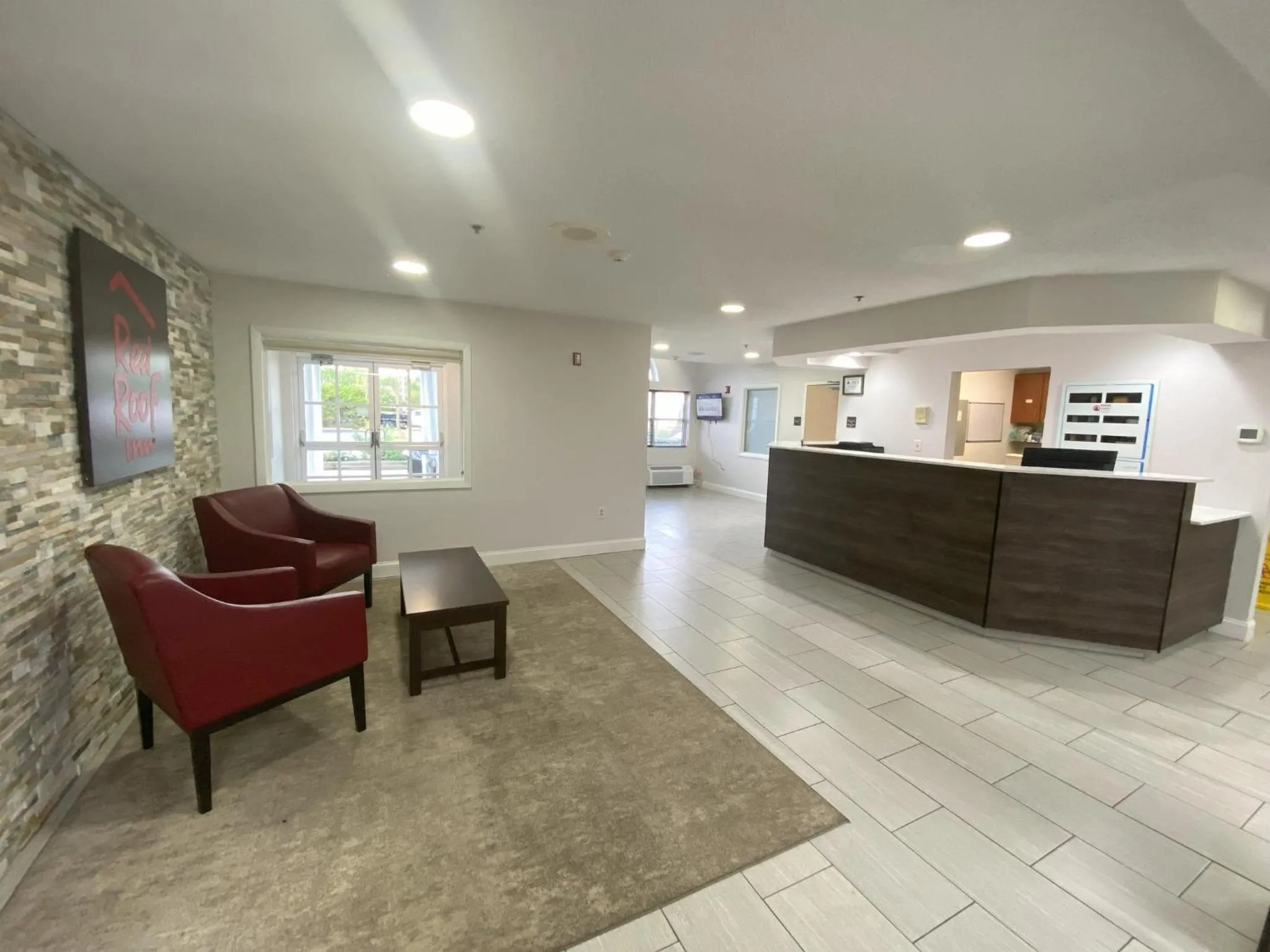 Lobby or reception in Red Roof Inn Winston-Salem