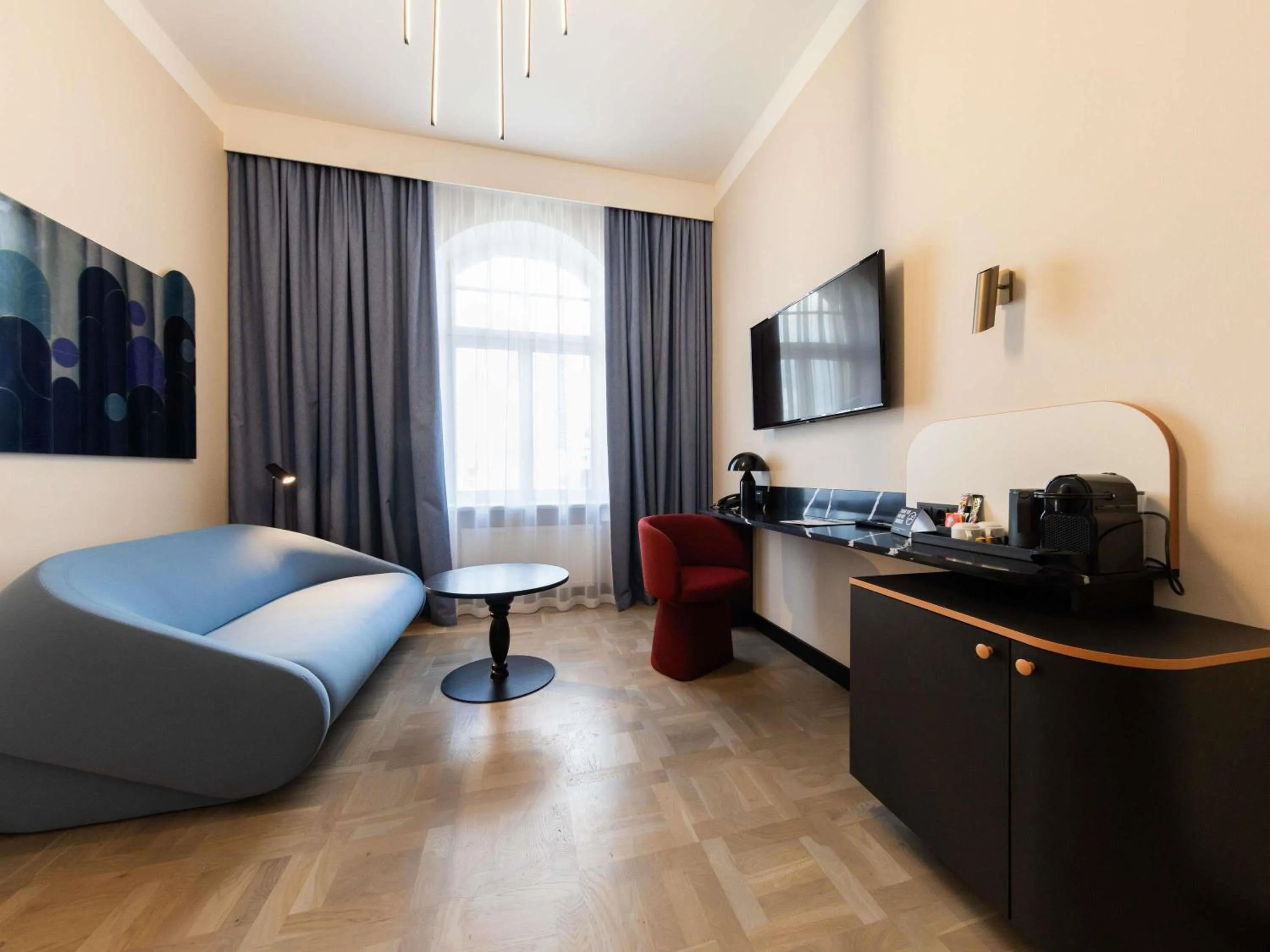 Photo of the whole room in TRIBE Riga City Centre