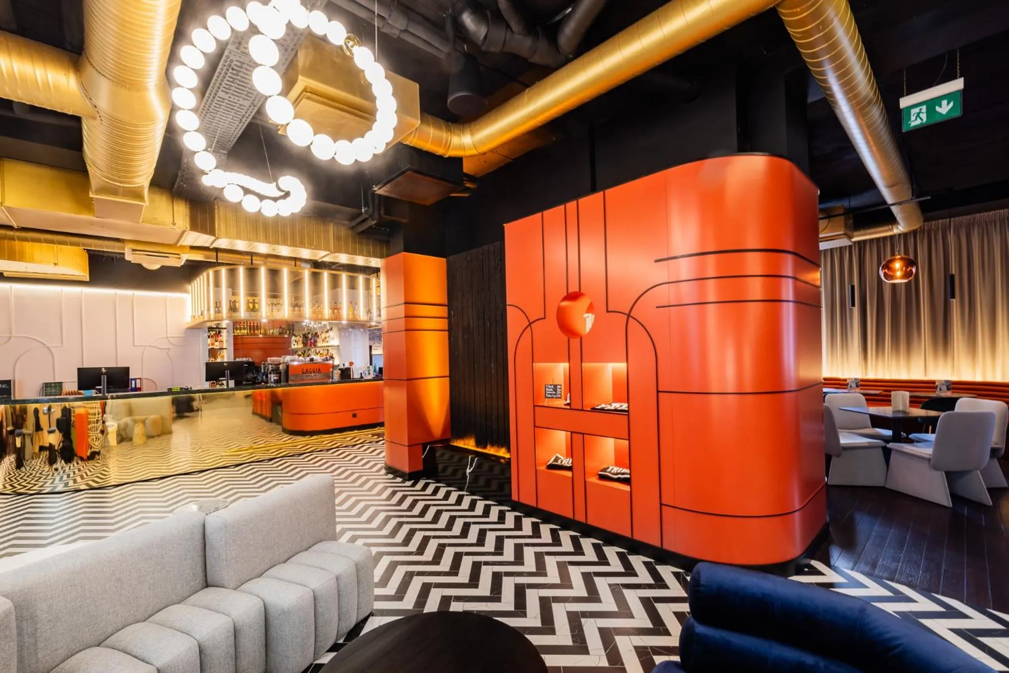 Lobby or reception in TRIBE Riga City Centre