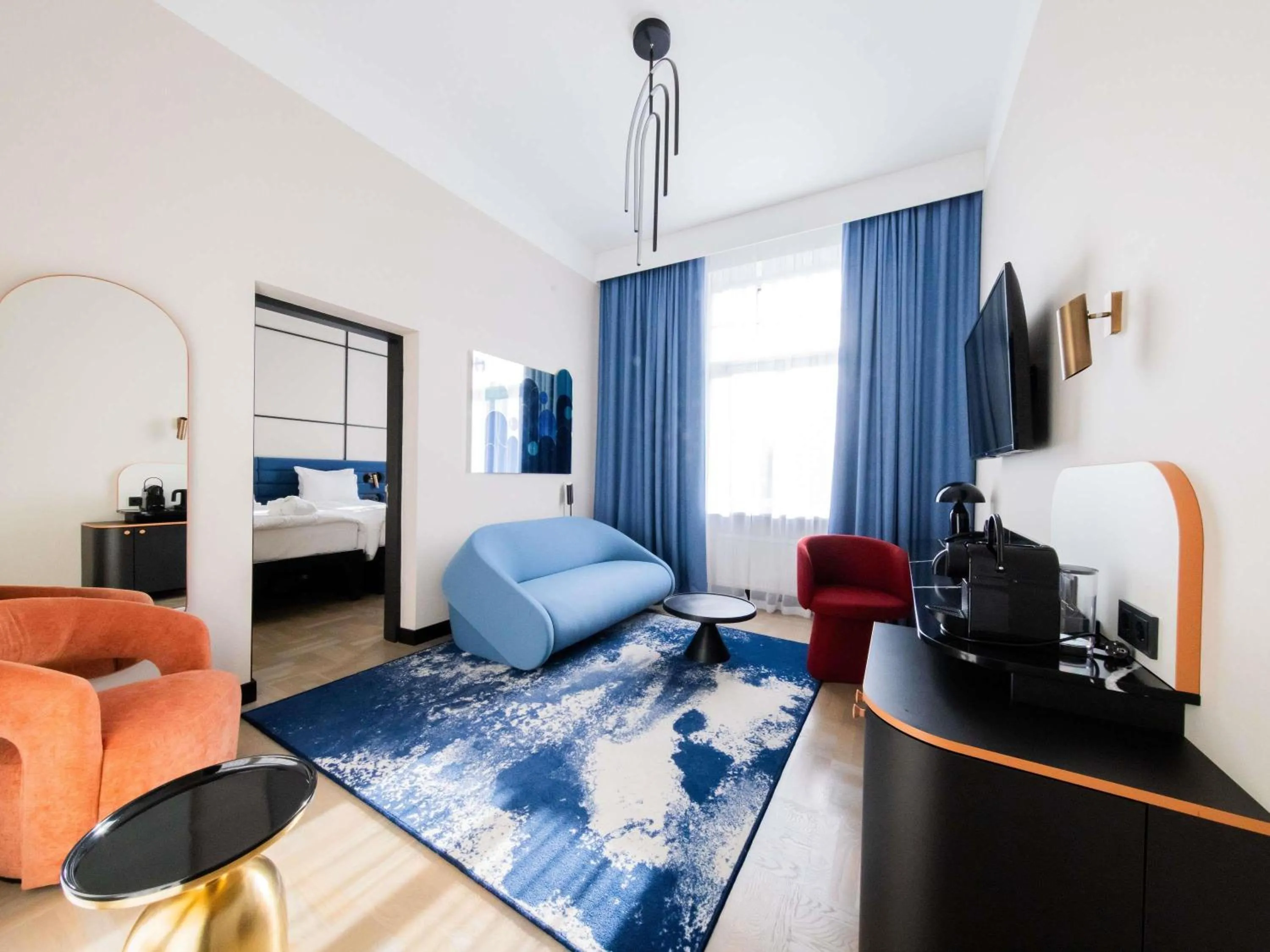 Property building, Bed in TRIBE Riga City Centre