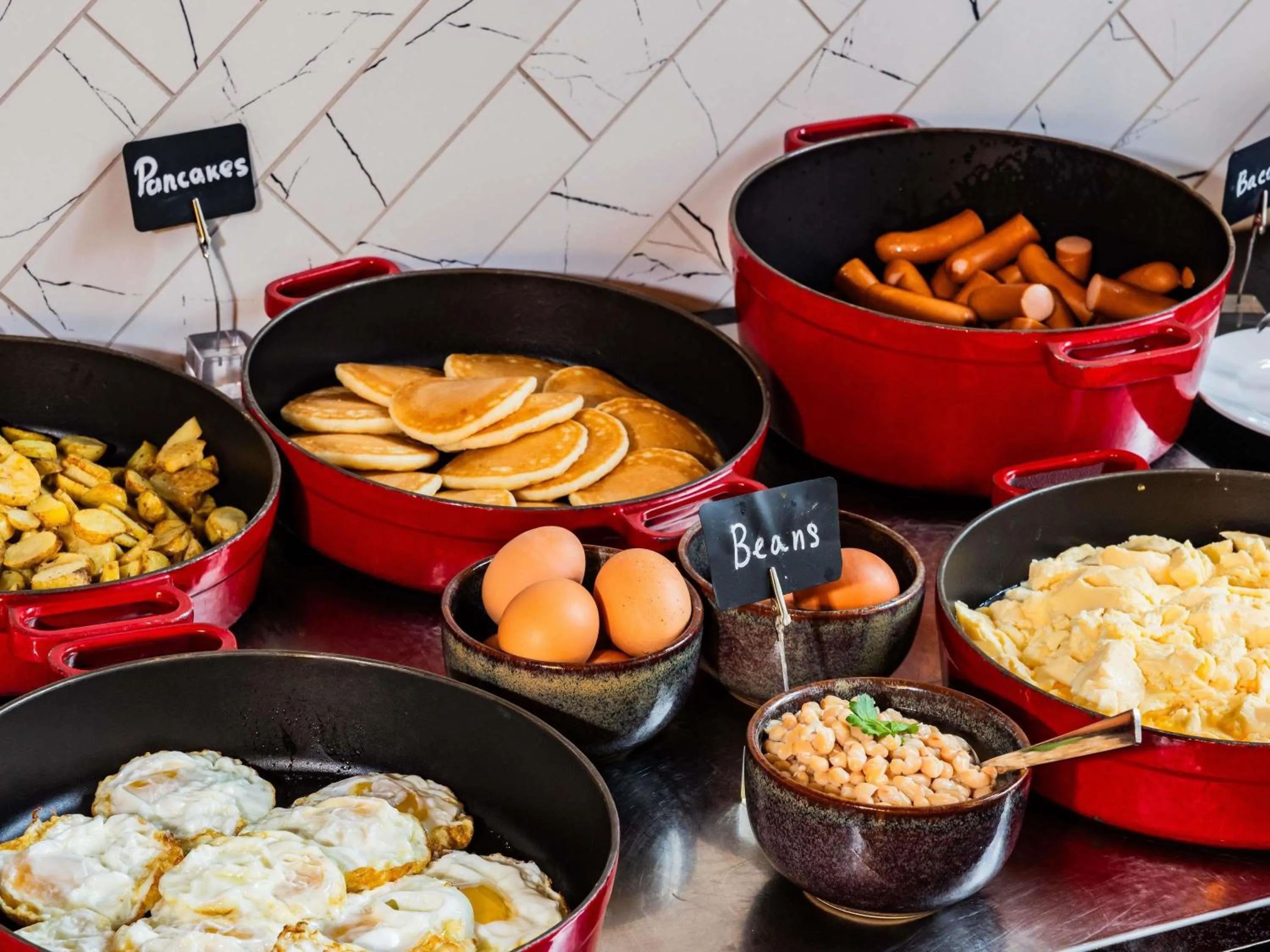 Breakfast in TRIBE Riga City Centre