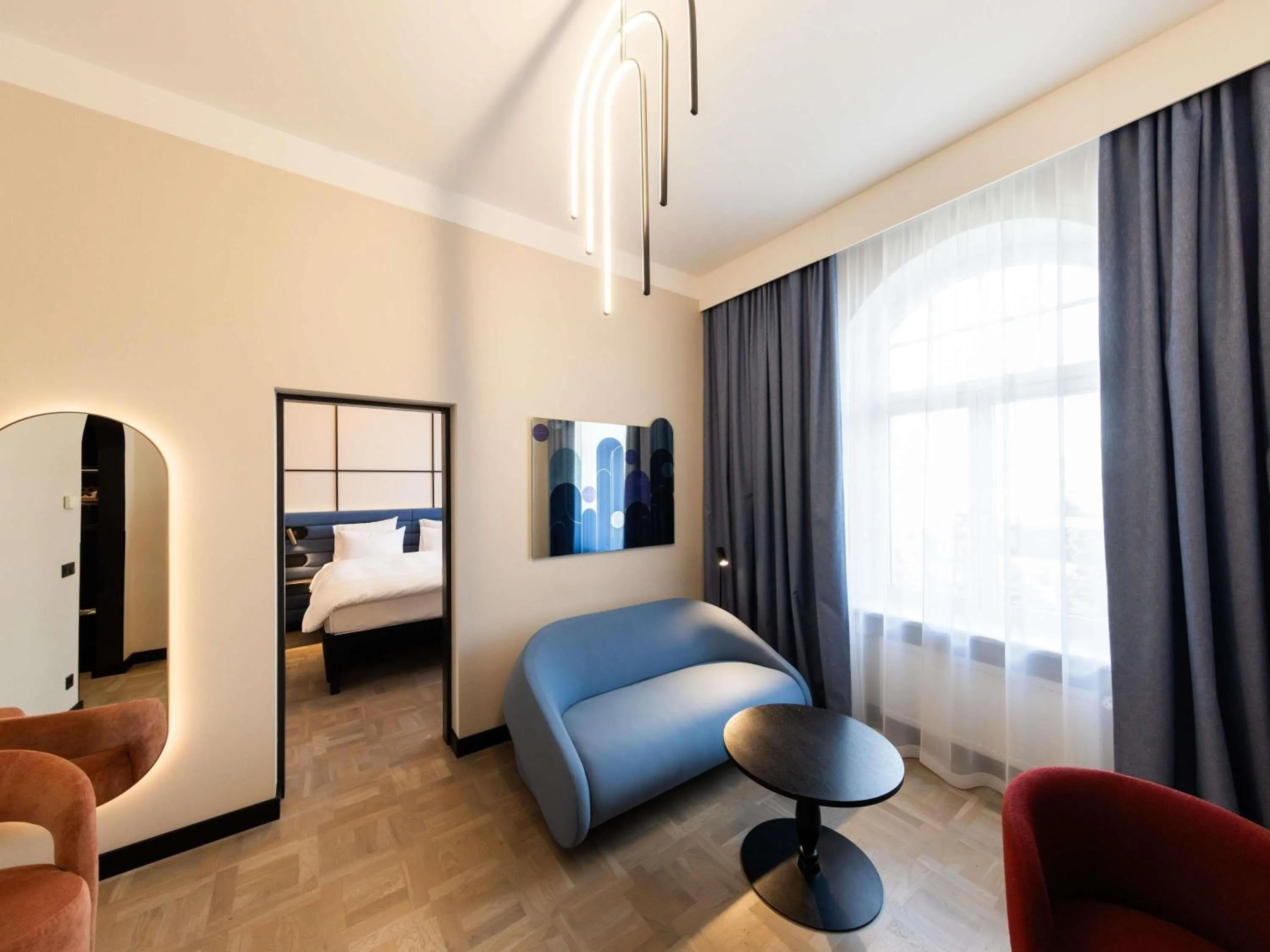 Photo of the whole room, Bed in TRIBE Riga City Centre